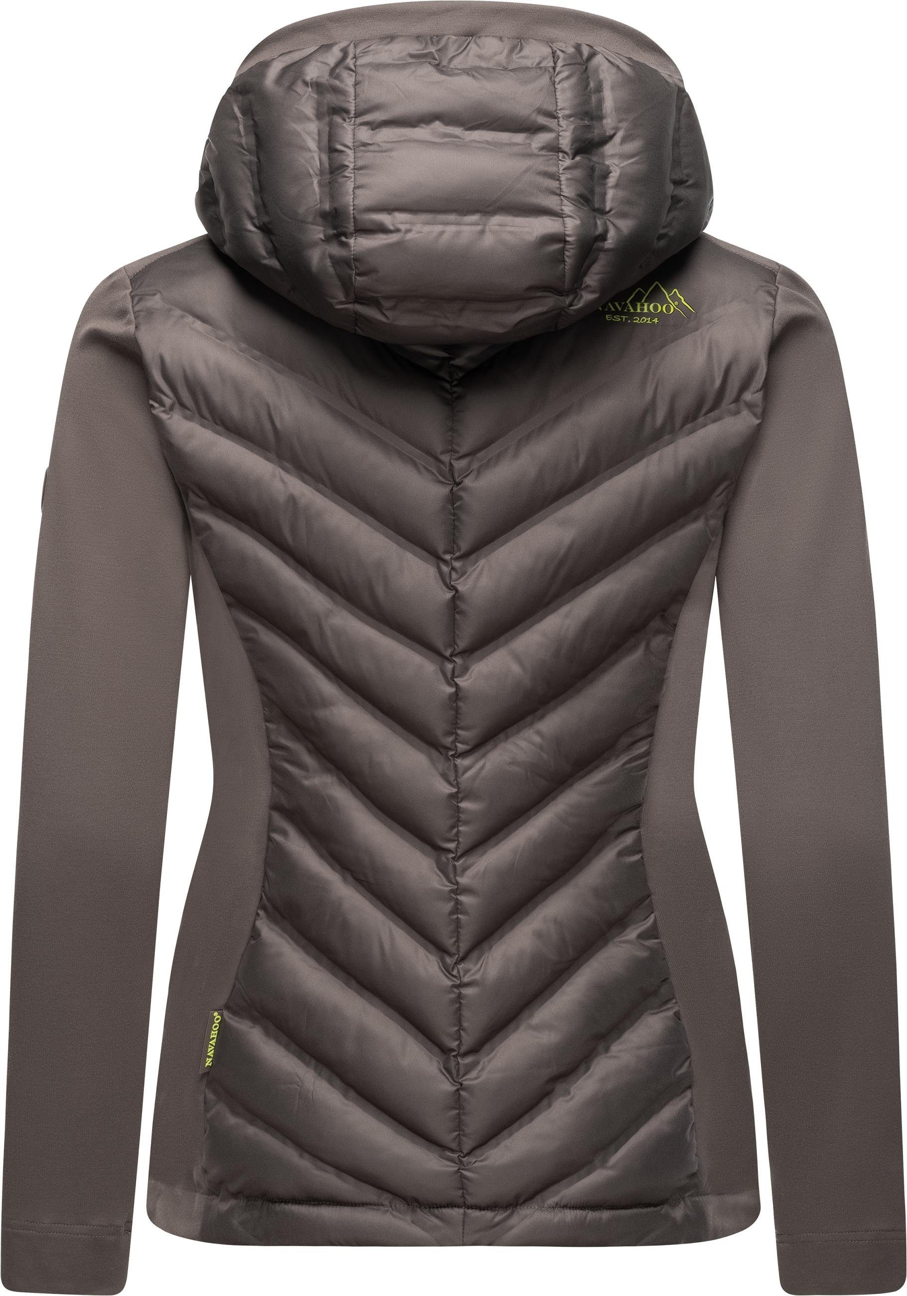 Navahoo Outdoorjacke Nimm Mich Mit stylische Übergangsjacke mit Kapuze
