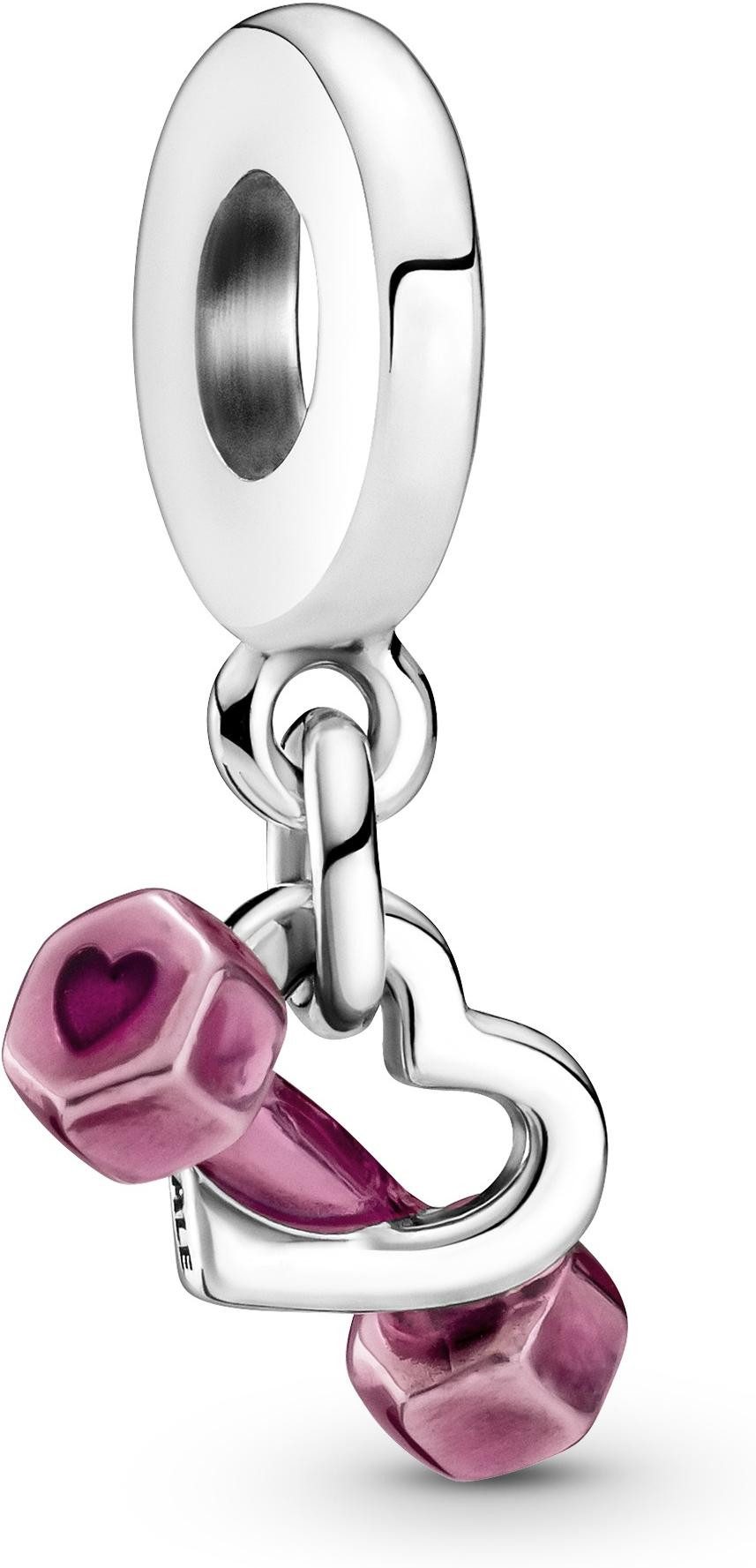 Pandora Kettenanhänger Pandora Hantel & Herz günstig online kaufen