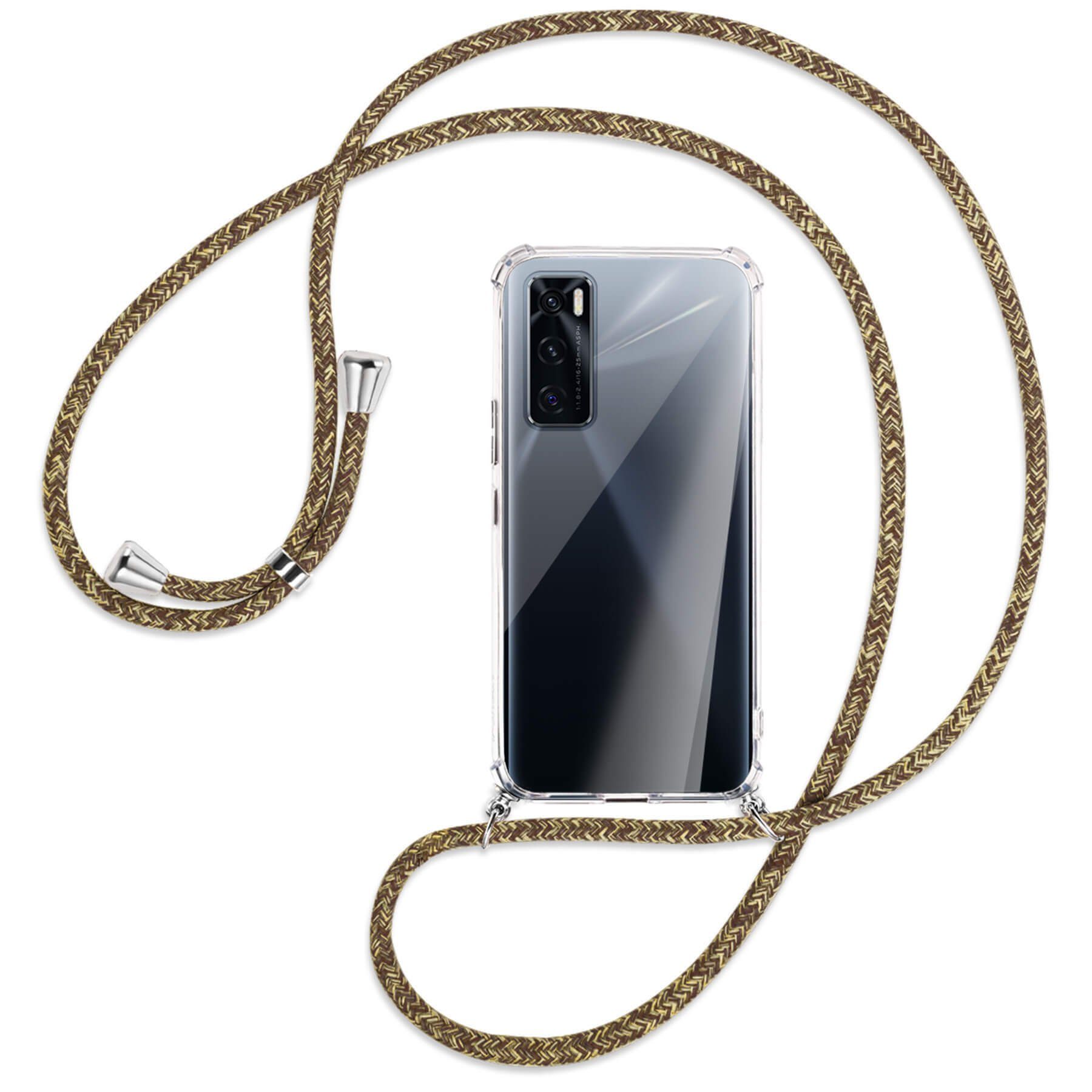 mtb more energy Handykette für vivo V20 SE (V2022) / Y70 [NC-332-S], Umhängehülle mit Band [NC-332-S]