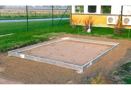 Vitavia Fundamentrahmen 11500, BxT 254x441 cm, für Gewächshaus Uranus