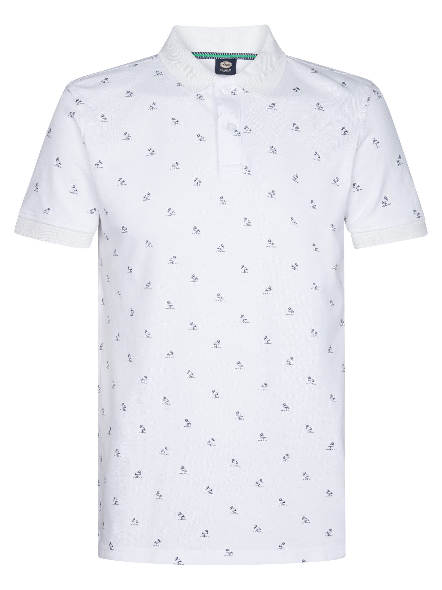 Petrol Industries Poloshirt Poloshirt mit All-over günstig online kaufen