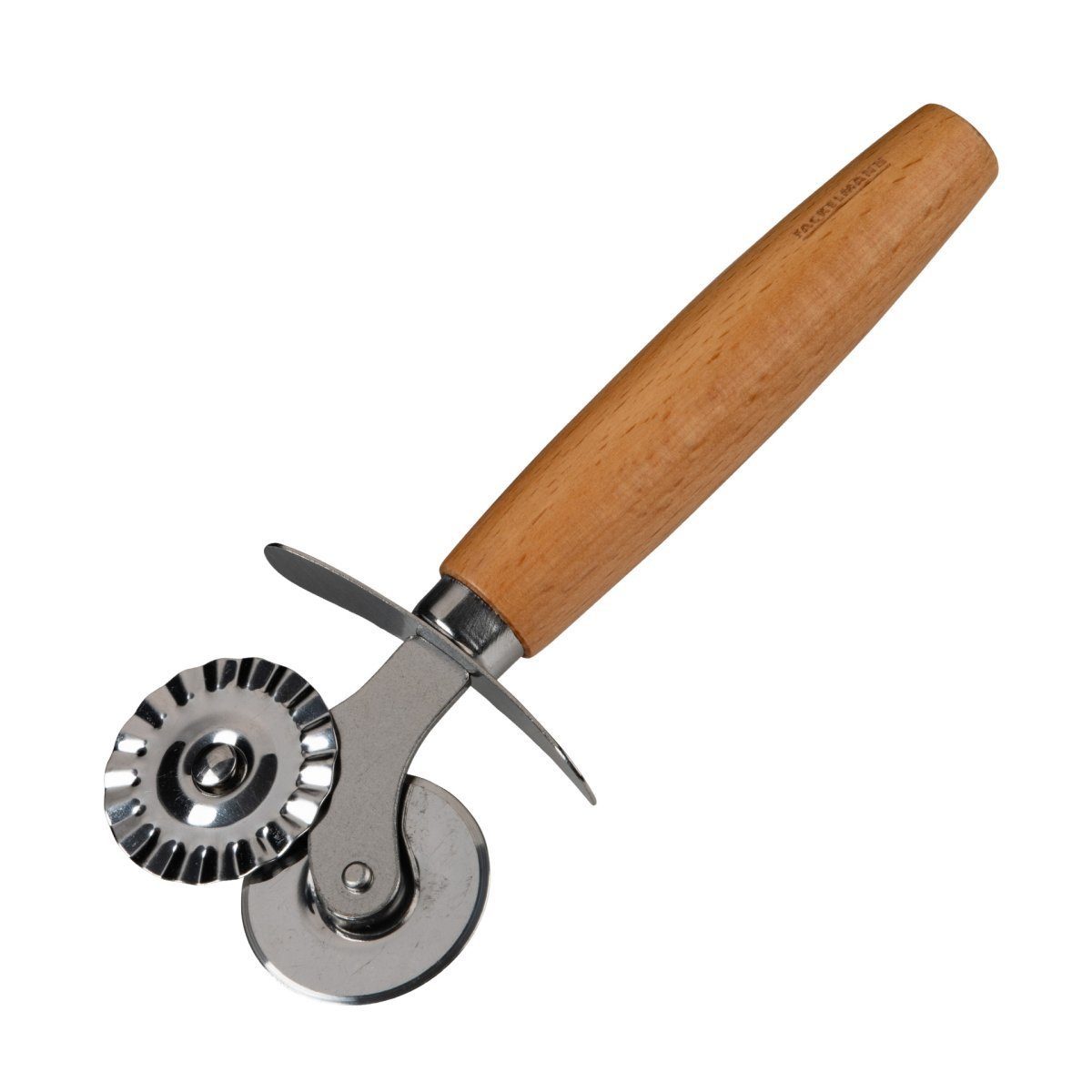 Teigrädchen Teigrädchen für Pizza & Pasta, Edelstahl, Ergonomischer Buchengriff