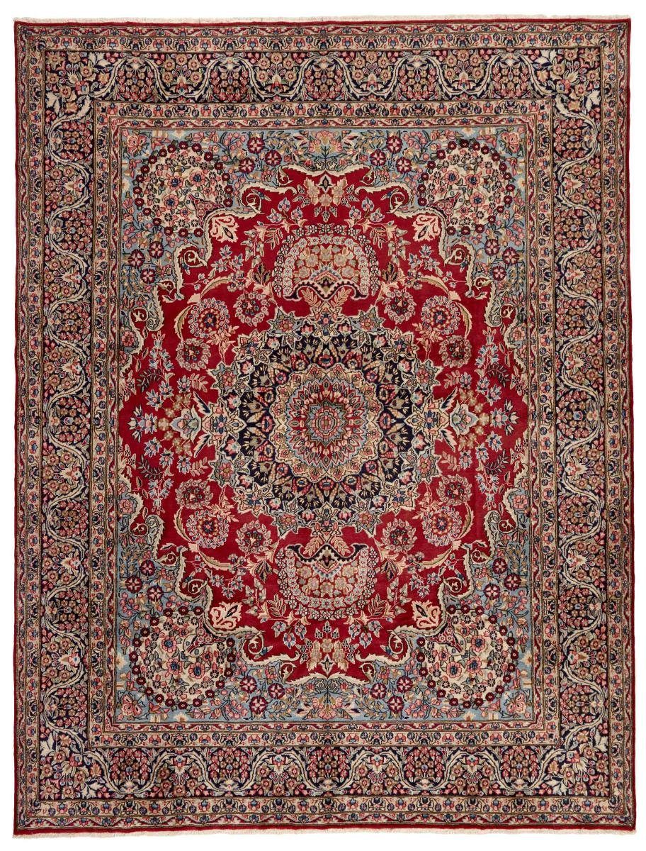 Orientteppich Kerman 301x393 Handgeknüpfter Orientteppich / Perserteppich, Nain Trading, rechteckig, Höhe: 12 mm