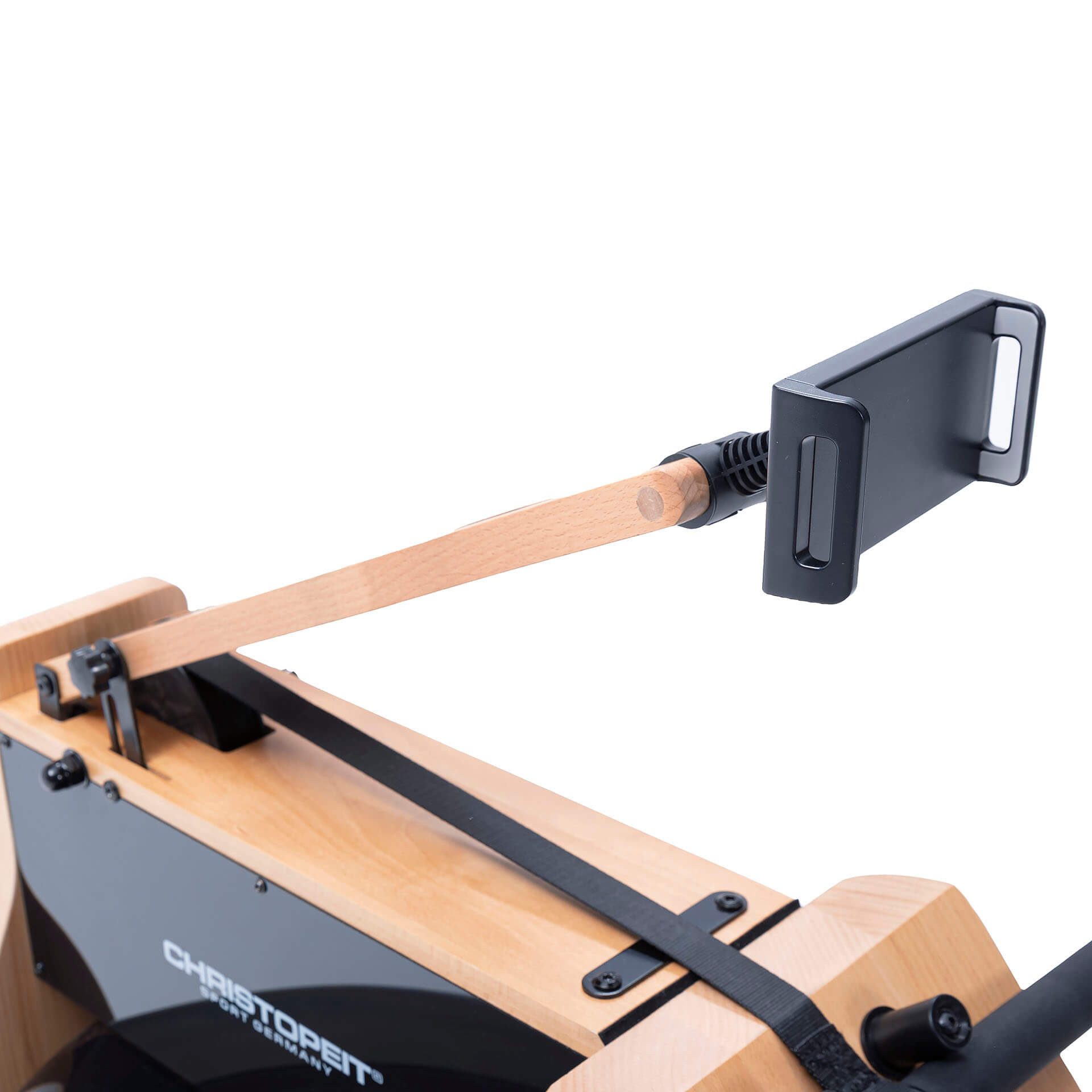 Christopeit Sport® Ruderzugmaschine WP 5000 Wasserrudergerät (Wasserwiderstand, Magnetwiderstand, Wassertank, Holz, Sport), Testsieger Stiftung Warentest Ausgab – Bild 4 von 5