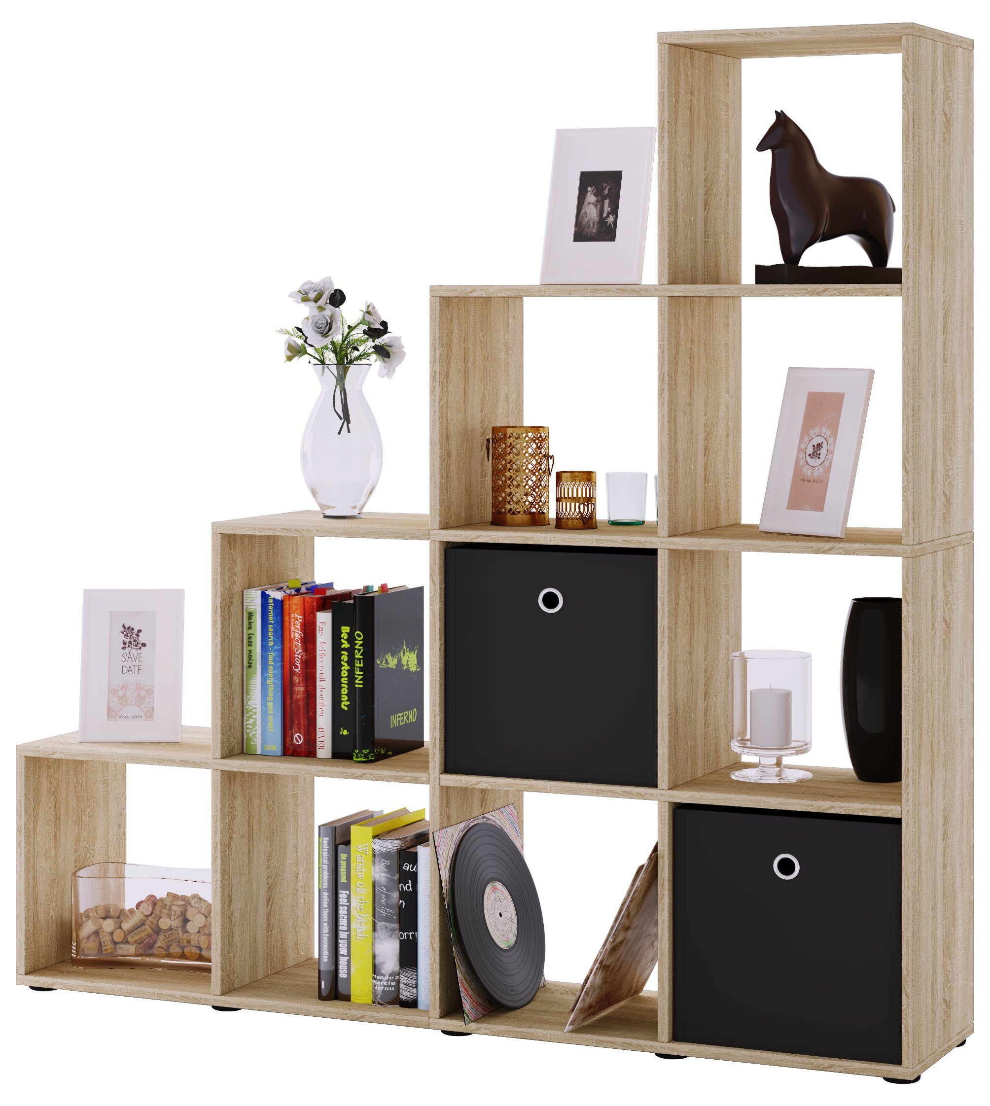 VCM Standregal Holz Stand Treppenregal Regal günstig online kaufen