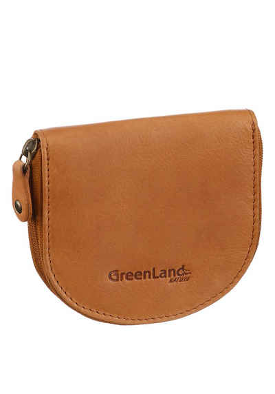 GreenLand Nature Geldbörse, aus hochwertigem Leder