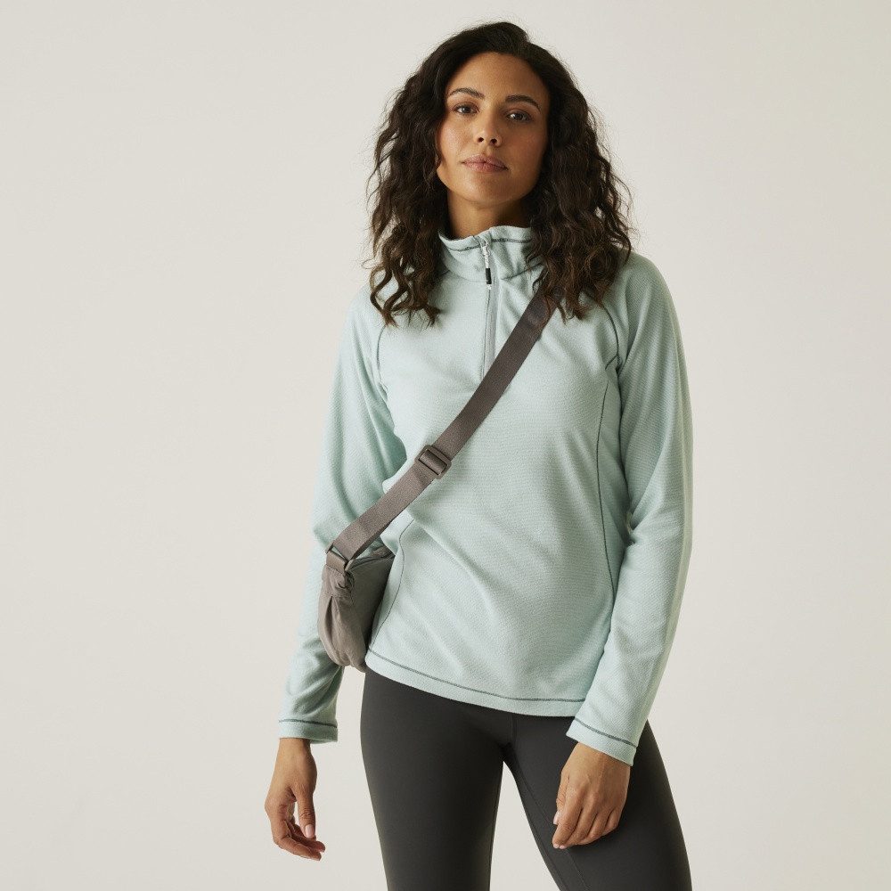 Regatta Langarmshirt Regatta Montes leichtes Fleece mit halblangem Reißverschluss für Damen