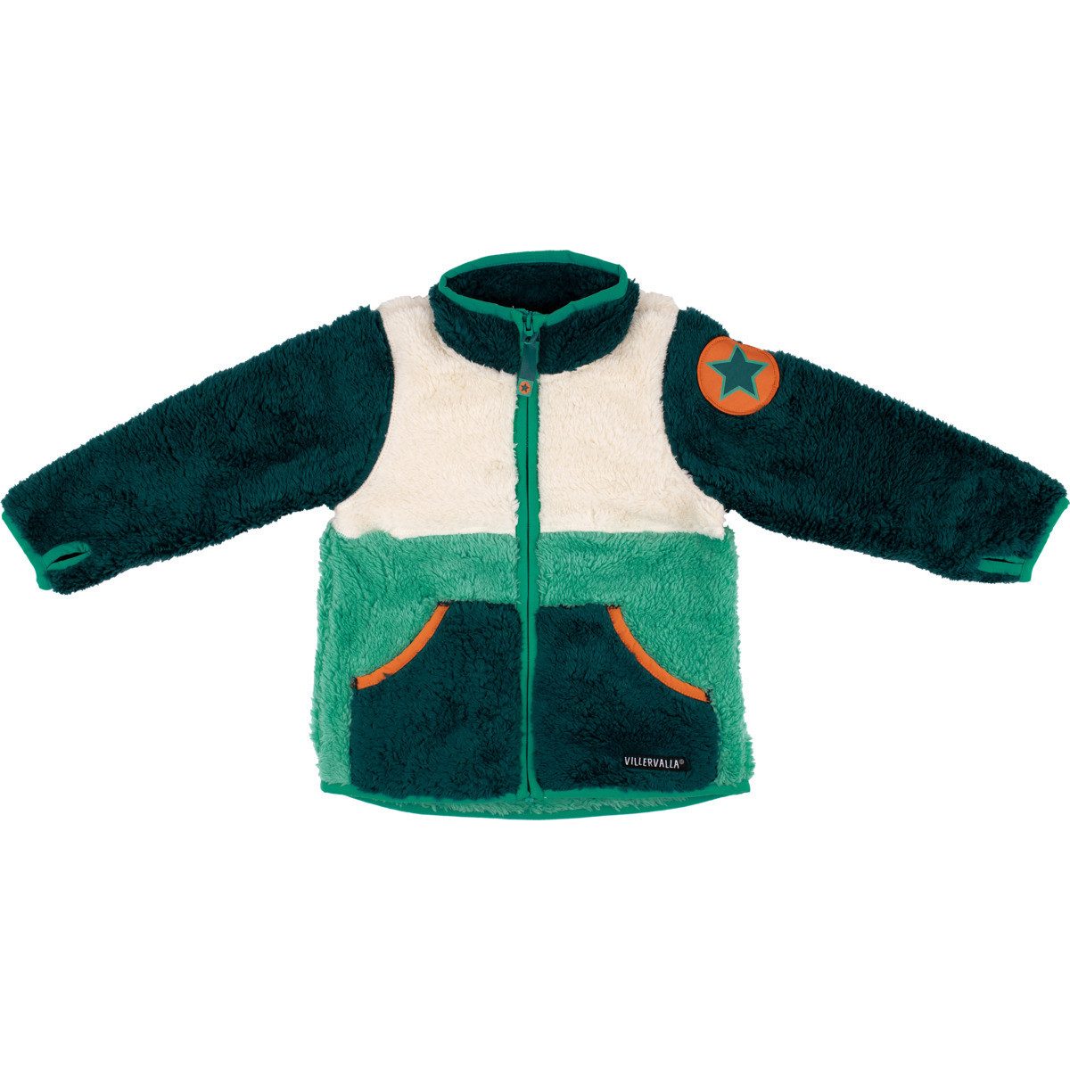 Fleecejacke Colorblock Unisex Kinder