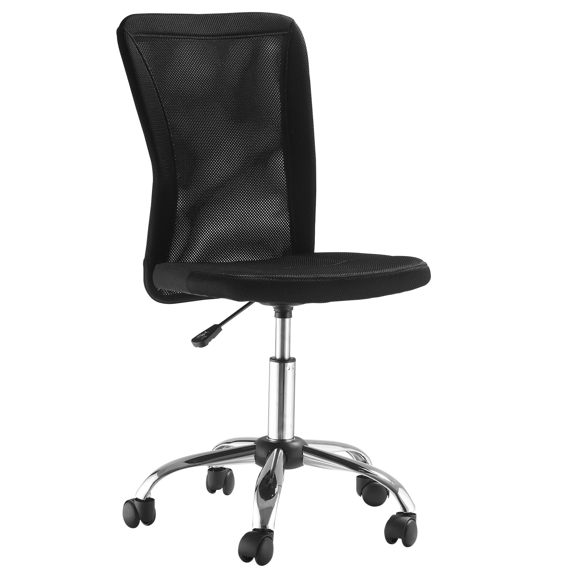 Vinsetto Bürostuhl Bürostuhl Ergonomisch Höhenverstellbarer Schreibtischstuhl (Drehstuhl, 1 St), Schwarz 43 x 58 x 90-100 cm. Reduzierter Preis € 52,90. Unverbindliche Preisempfehlung € 78,90