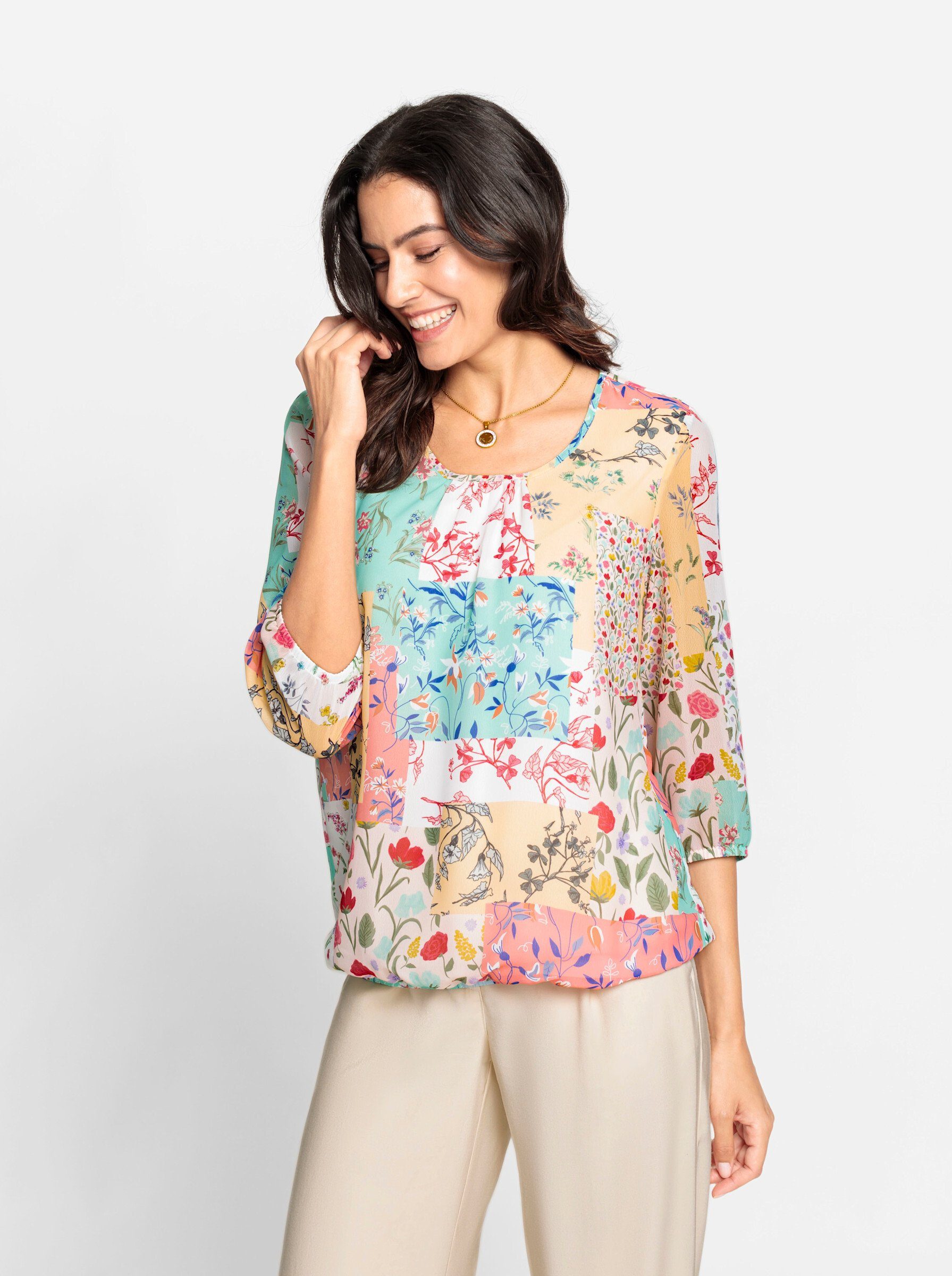 Witt Klassische Bluse Bluse 3/4-Arm günstig online kaufen