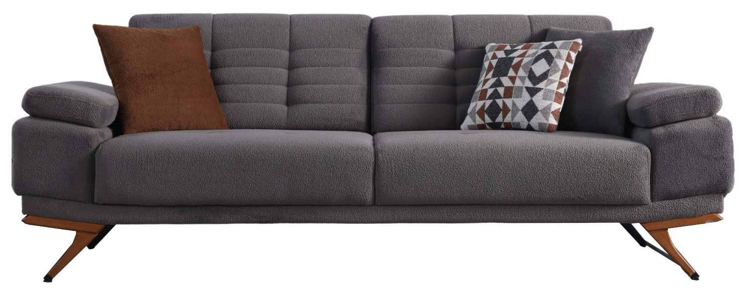 Villa Möbel Sofa New Oase, 2-Sitzer 1 Teile, mit Relax-/Bettfunktion durch verstellbare Rückenlehne