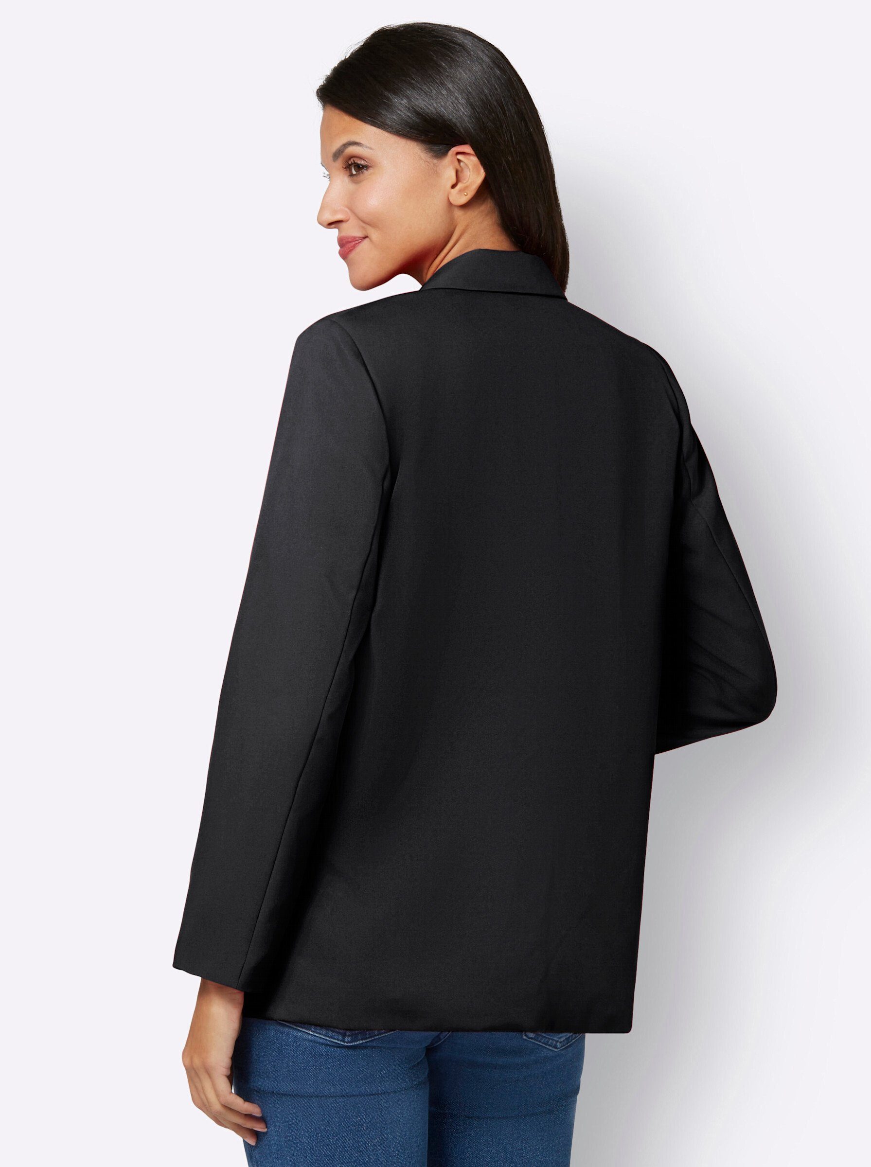 Sieh an! Blusenblazer Blazer Langarm günstig online kaufen