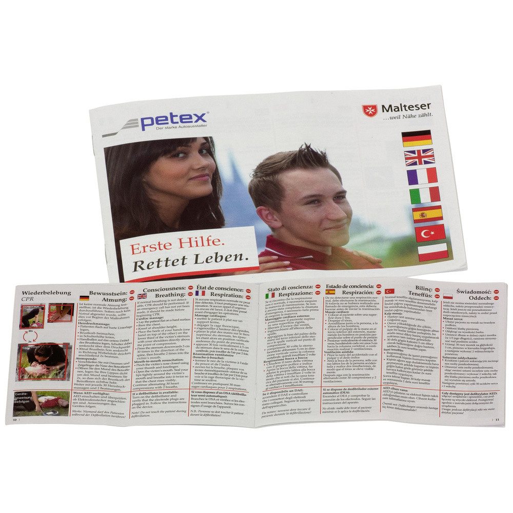 Petex Warndreieck Petex 43930212 Verbandtasche Klettverschluss Kinder, Erwachsene, Baum