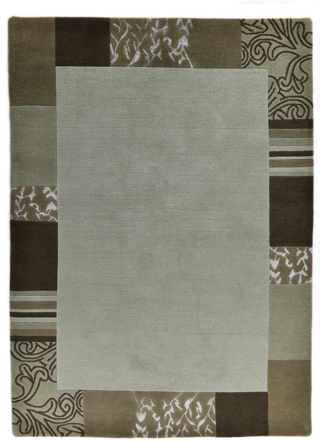 Teppich Gurkha, THEKO, Rechteckig, 160 x 230 cm, natural multi