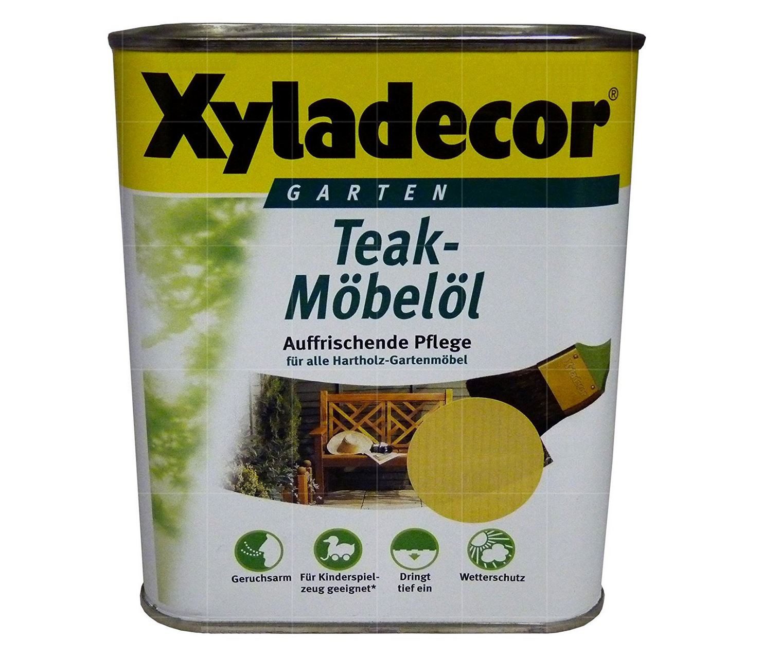 Xyladecor  Holzöl XYLADECOR Teak Möbelöl Farblos 750ml
