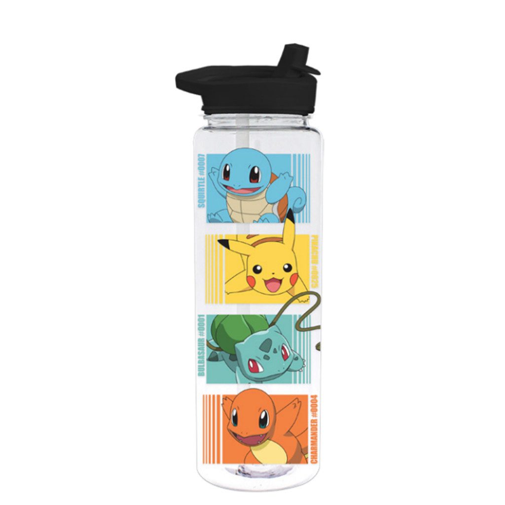 Blueprint Collections Trinkflasche Pokemon - Flip Top Trinkflasche (750ml)