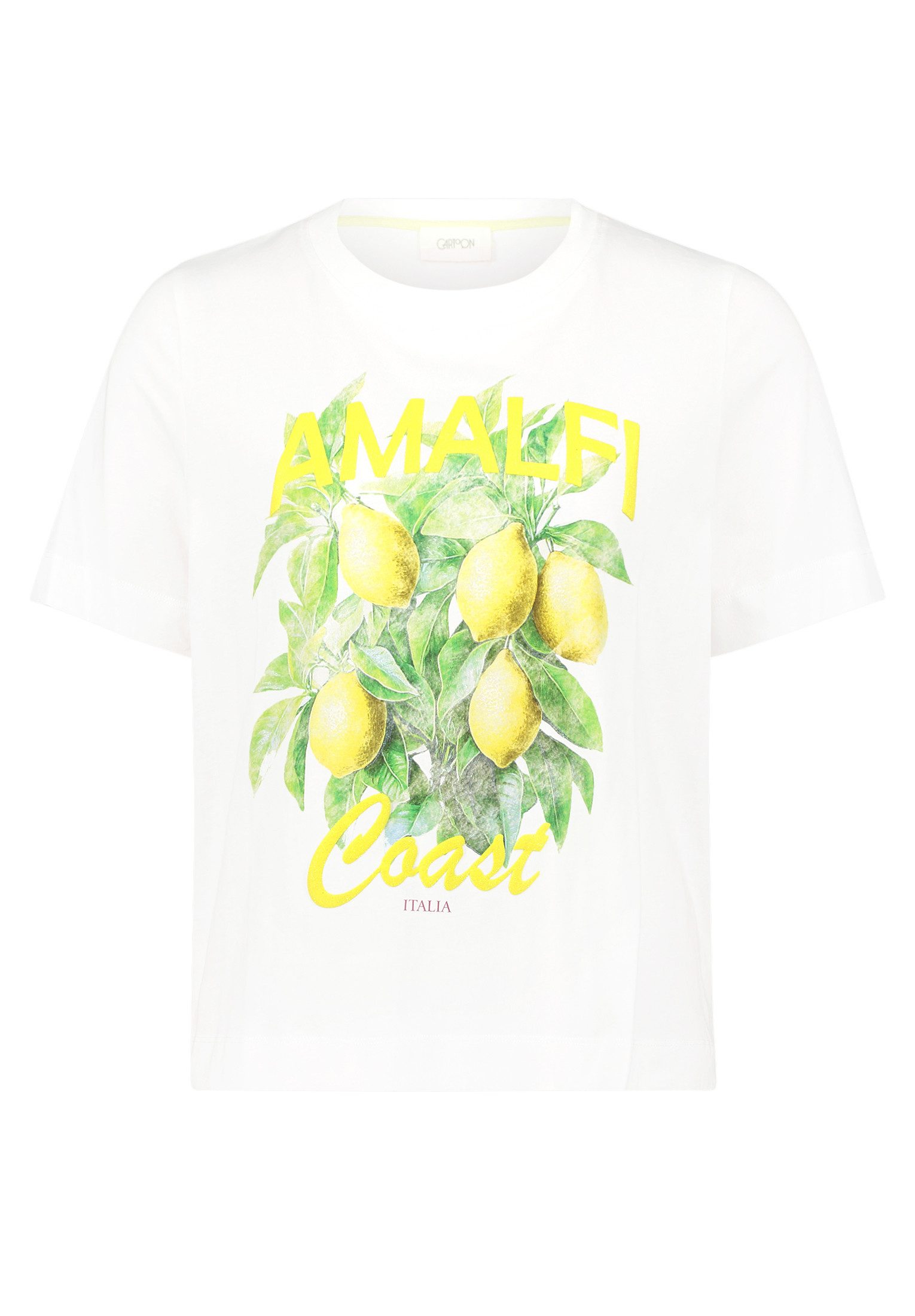 Cartoon Kurzarmshirt Damen mit Rundhalsausschnitt (1-tlg) günstig online kaufen
