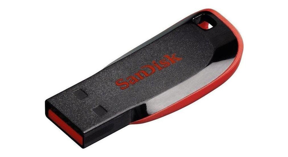 SanDisk Cruzer Blade schwarz 64GB, USB-A 2.0 SDCZ5 USB-Stick