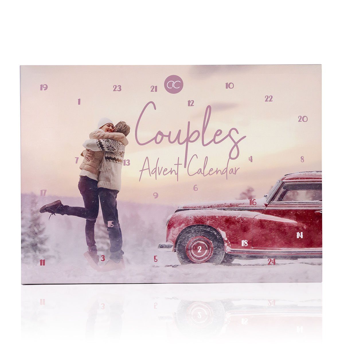 ACCENTRA Partnerkalender Adventskalender "Couples" für Paare, originelle Weihnachtskalender