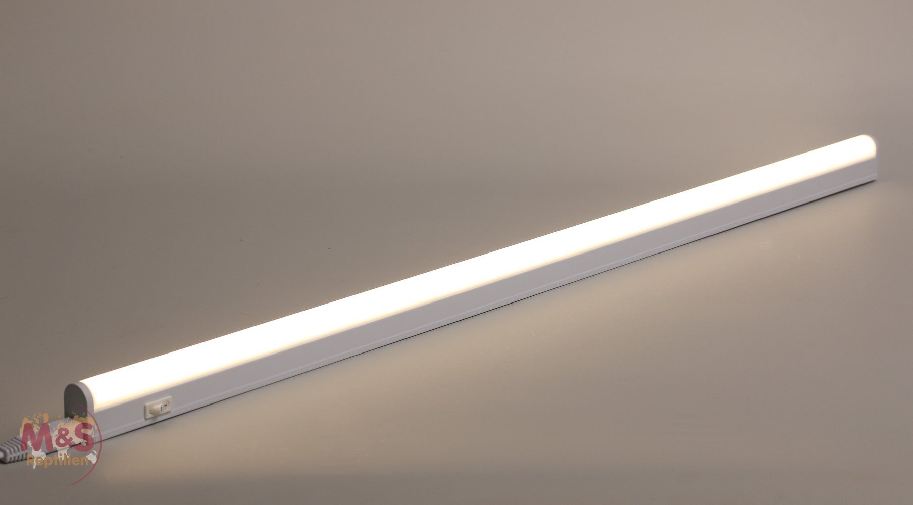 Terrarium Neu: LED Terrarien Einbauleuchte mit LED-Röhre (umschaltbar) 14 Watt
