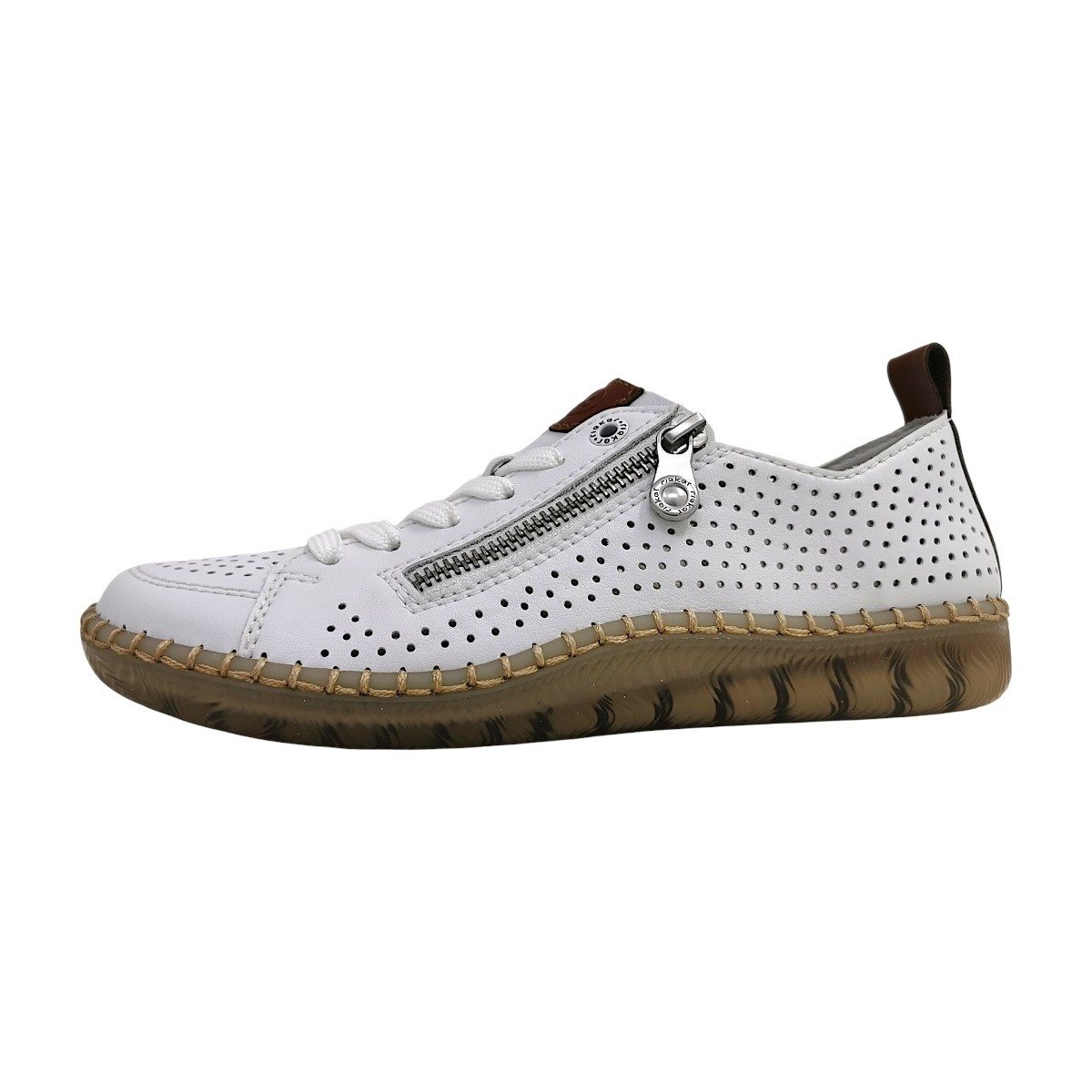 Rieker sportlicher Schnürer Schnürschuh günstig online kaufen