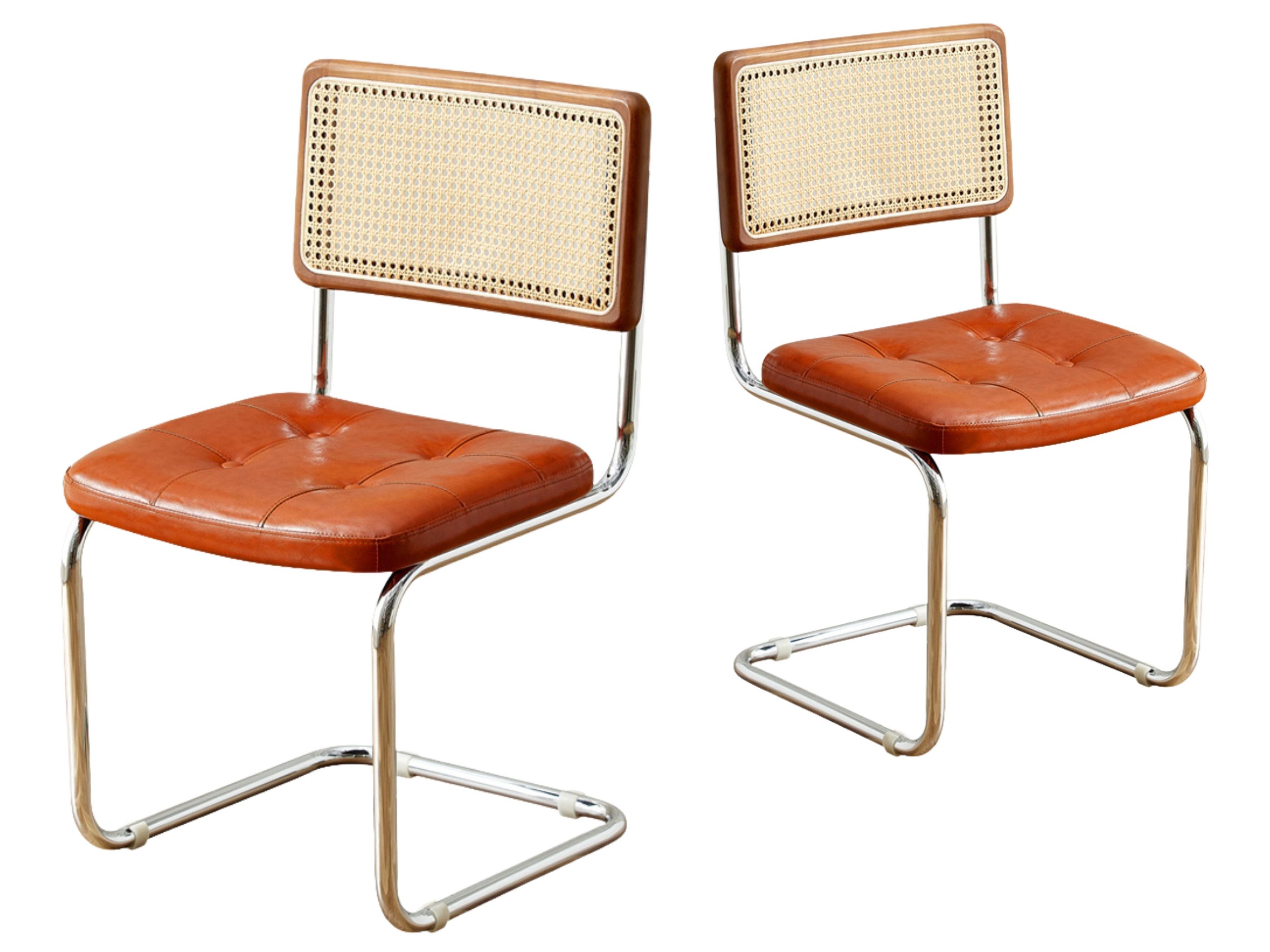 SeedWave Freischwinger 2er-Set Retro Esszimmerstühle im günstig online kaufen