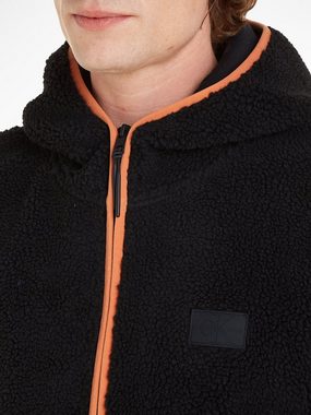 Calvin Klein Jeans Sweatshirt SHERPA HALF ZIP HOODIE