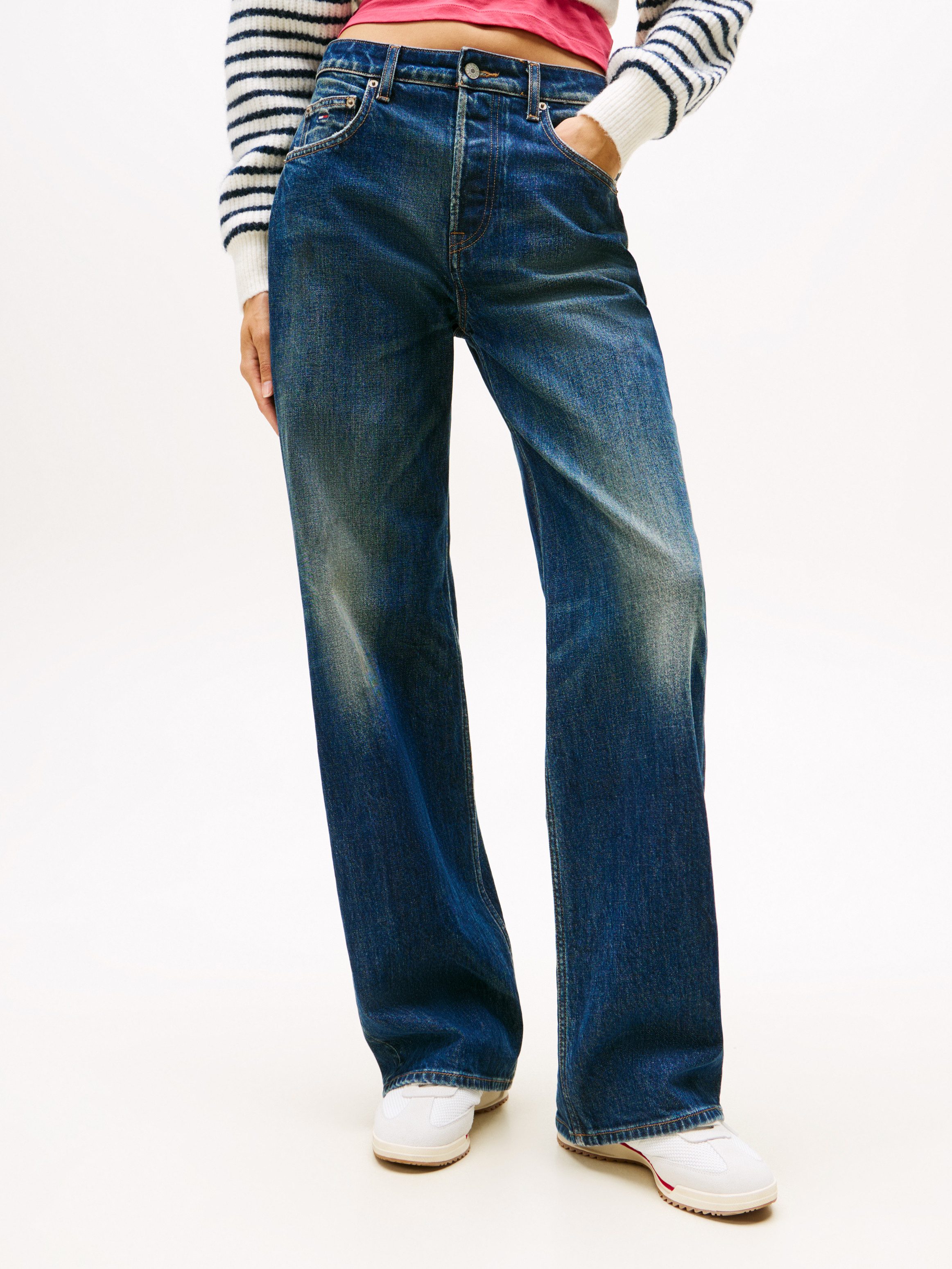 Tommy Джинсы Straight-Jeans MIA MR RLXD STR CBF DI2153