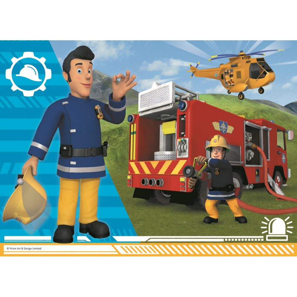Trefl Puzzle Puzzle Feuerwehrmann Sam: Rettungsteam 20 Teile, Puzzleteile