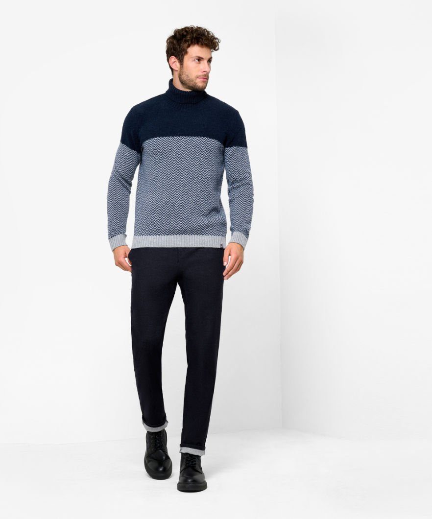 Brax Rollkragenpullover Style silberfarben BRIAN