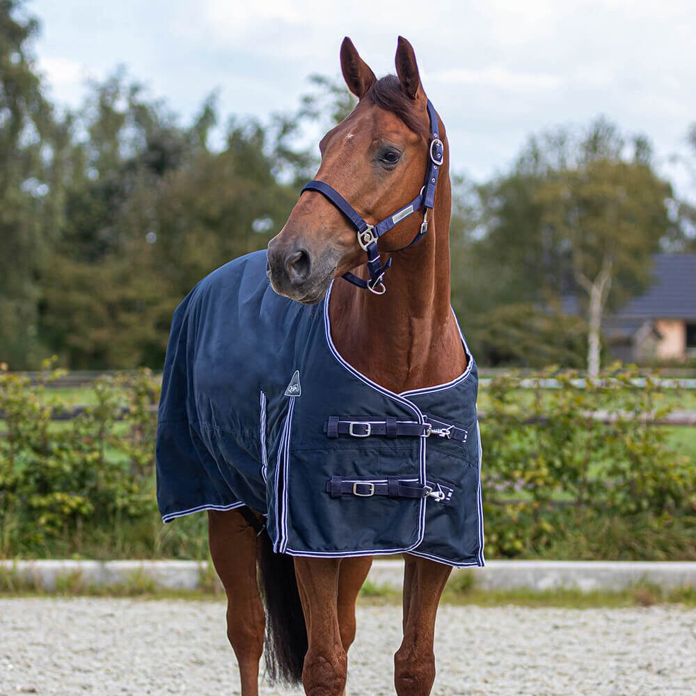 QHP Pferde-Regendecke QHP Regendecke Turnout Luxus Fleece