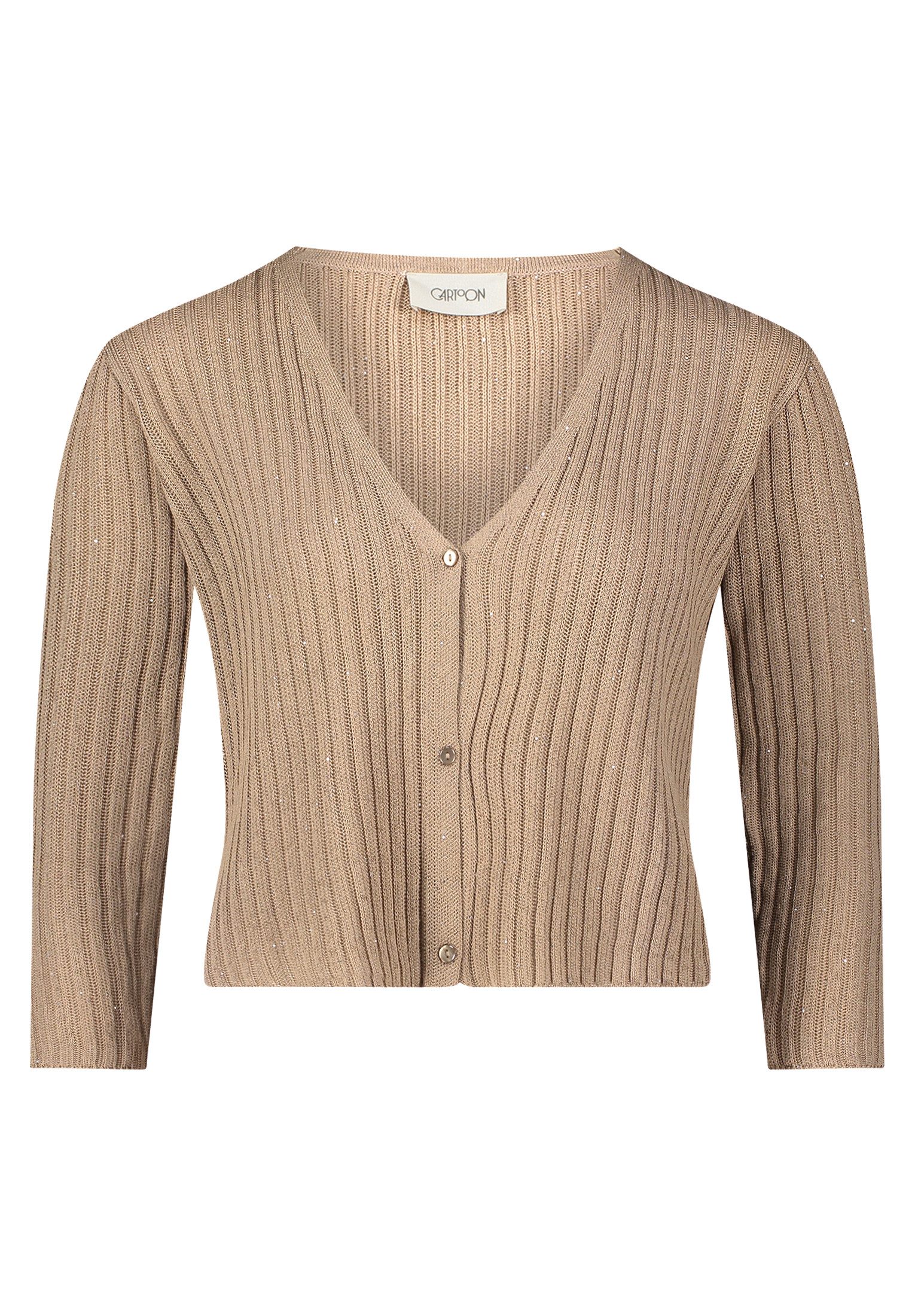 Strickjacke Damen mit 3/4 Arm