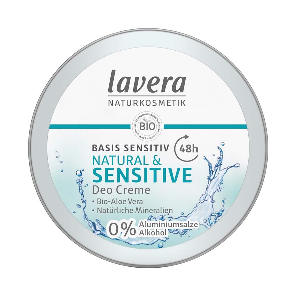 lavera Deo-Creme Basis Sensitiv - Natural & Sensitive Deo Creme 50ml