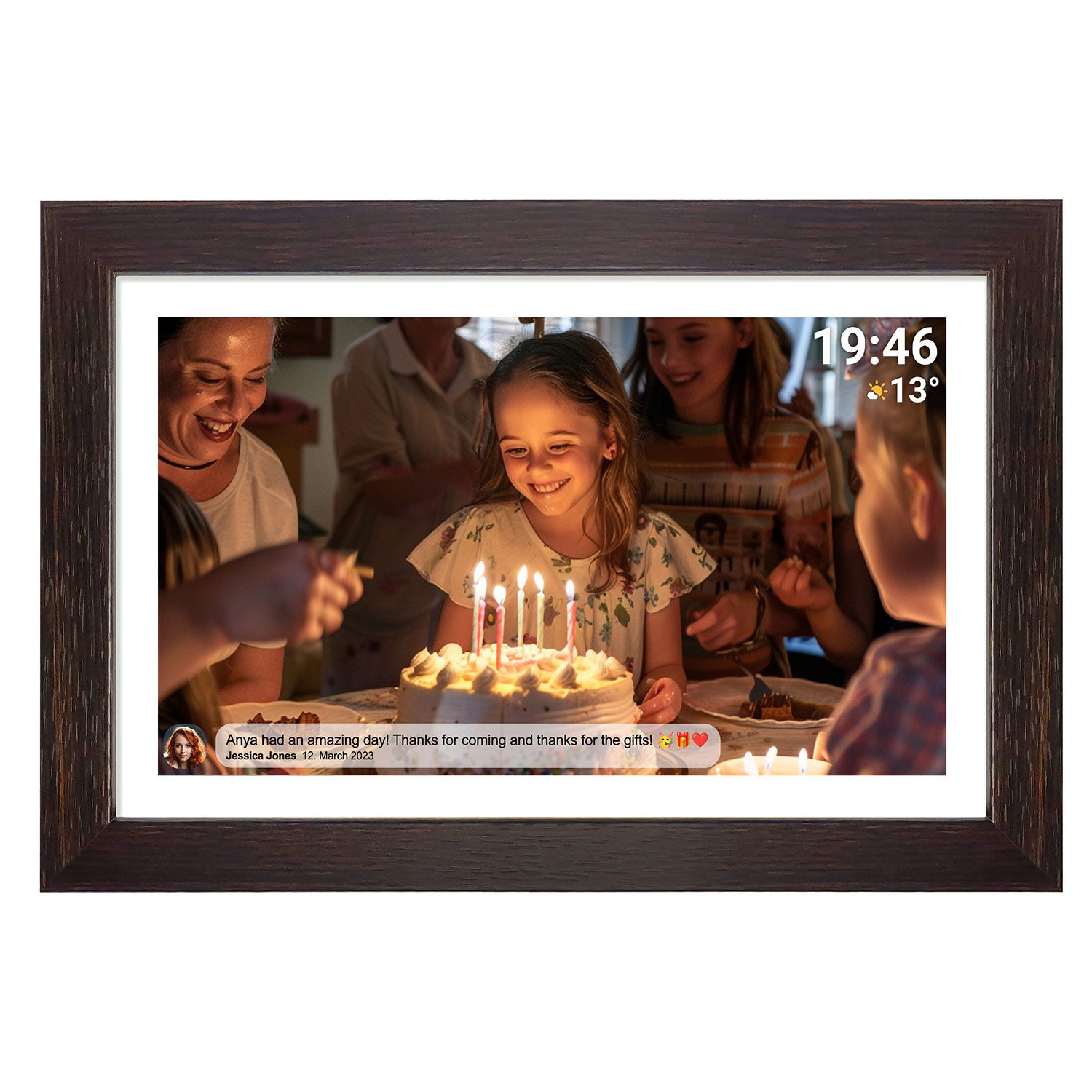 Denver Frameo PFF-1543 Digitaler Bilderrahmen (1920 günstig online kaufen