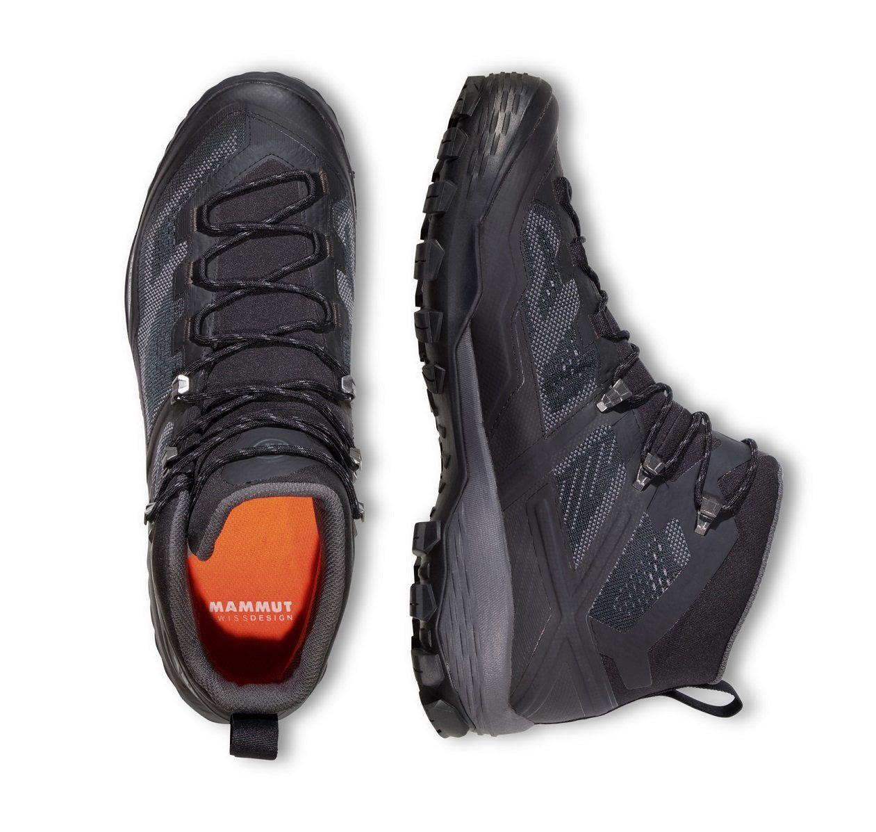 Mammut Ducan Mid GTX (Tagestouren, wasserdicht) schwarz Herren Wanderschuh günstig online kaufen