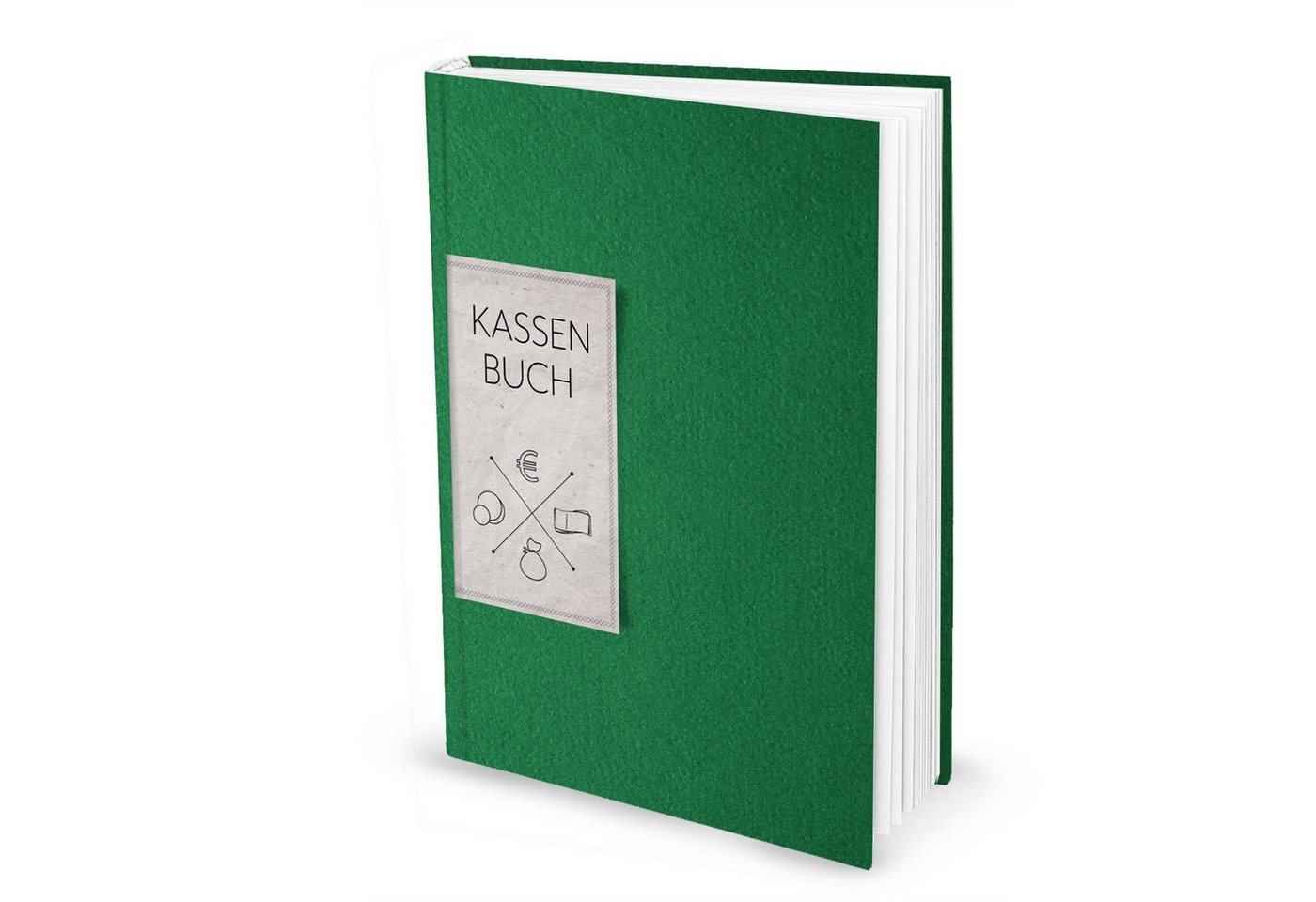 Logbuch-Verlag Notizbuch Ordnungsgemäßes Kassenbuch DIN A4 Hardcover - Übersicht Finanzen