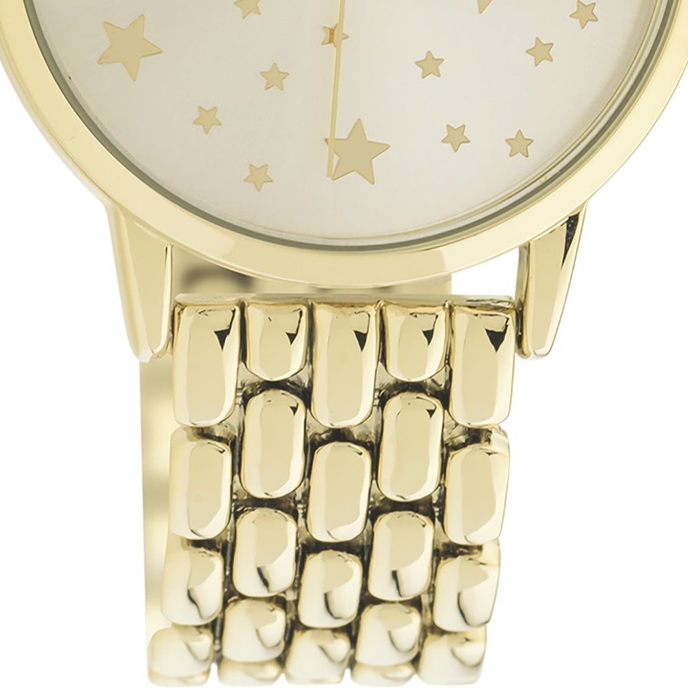 OOZOO Quarzuhr Oozoo Damen Armbanduhr Timepieces, (Analoguhr), Damenuhr rund, mittel (ca. 34mm) Edelstahlarmband, Elegant-Style
