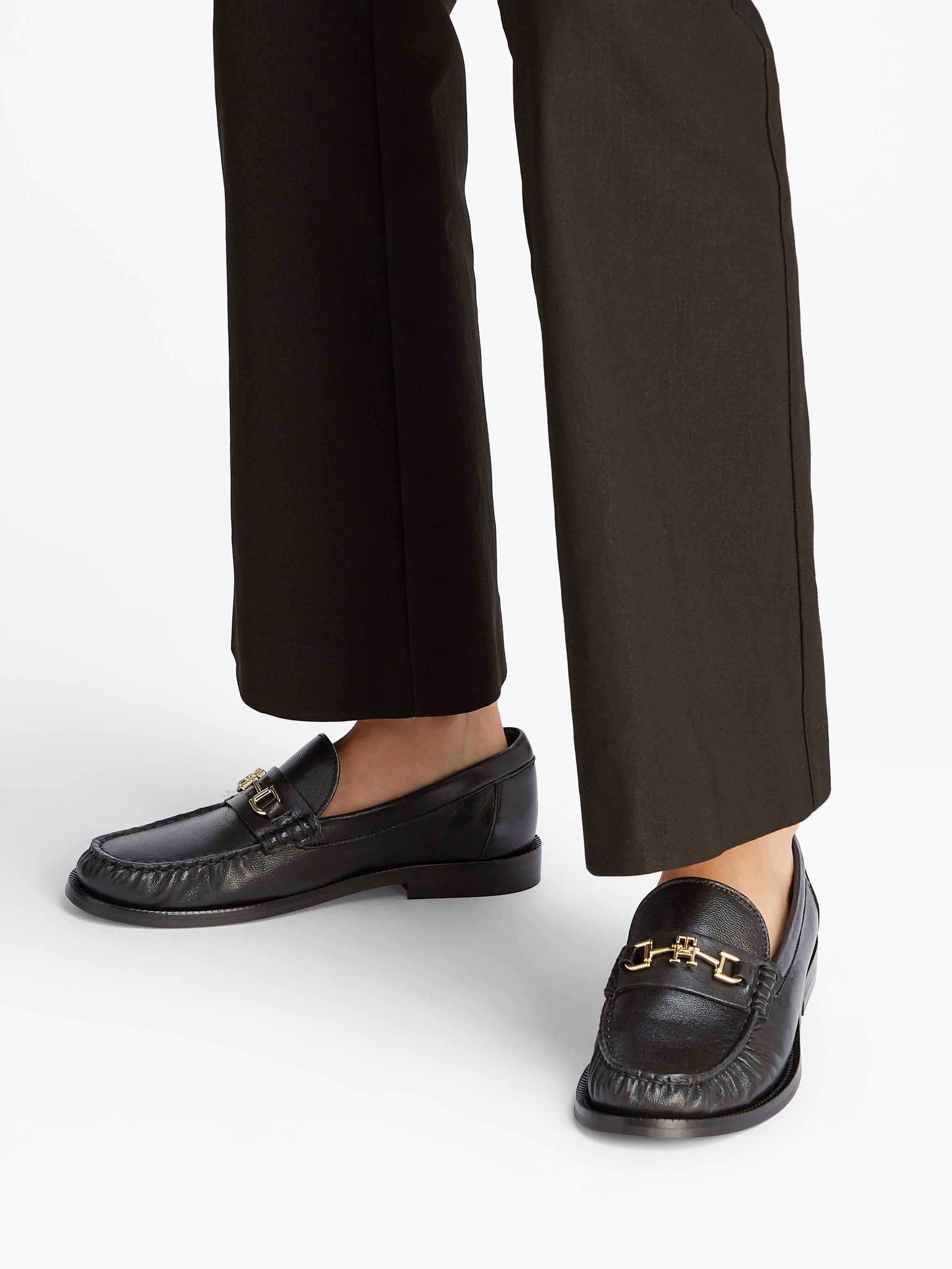 Tommy Hilfiger SOFT LEATHER HORSEBIT LOAFER günstig online kaufen