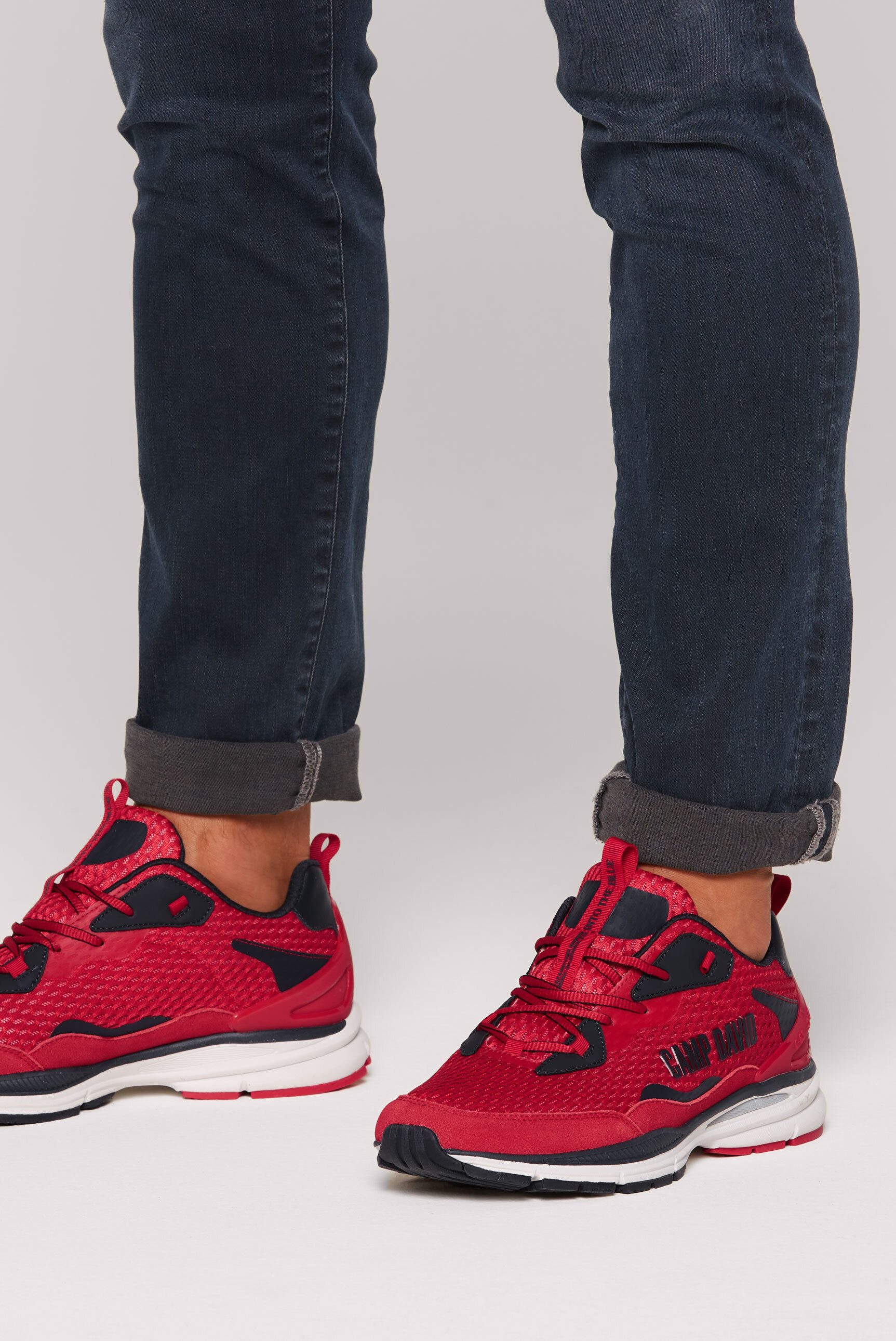CAMP DAVID Sneaker mit reflektierendem Logo günstig online kaufen