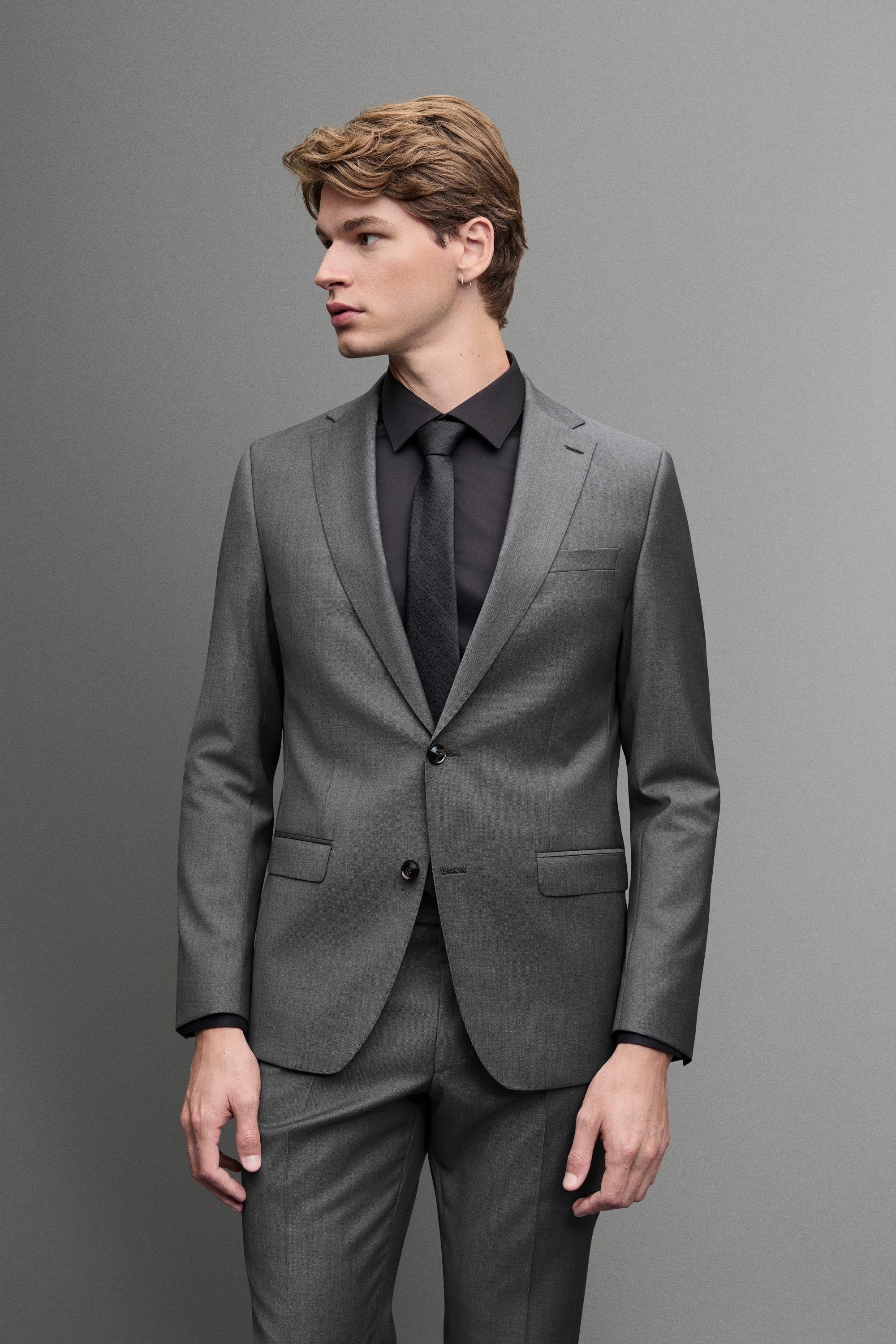 Digel Anzugsakko Alesso-AMF (1-tlg., Schurwollmix) günstig online kaufen