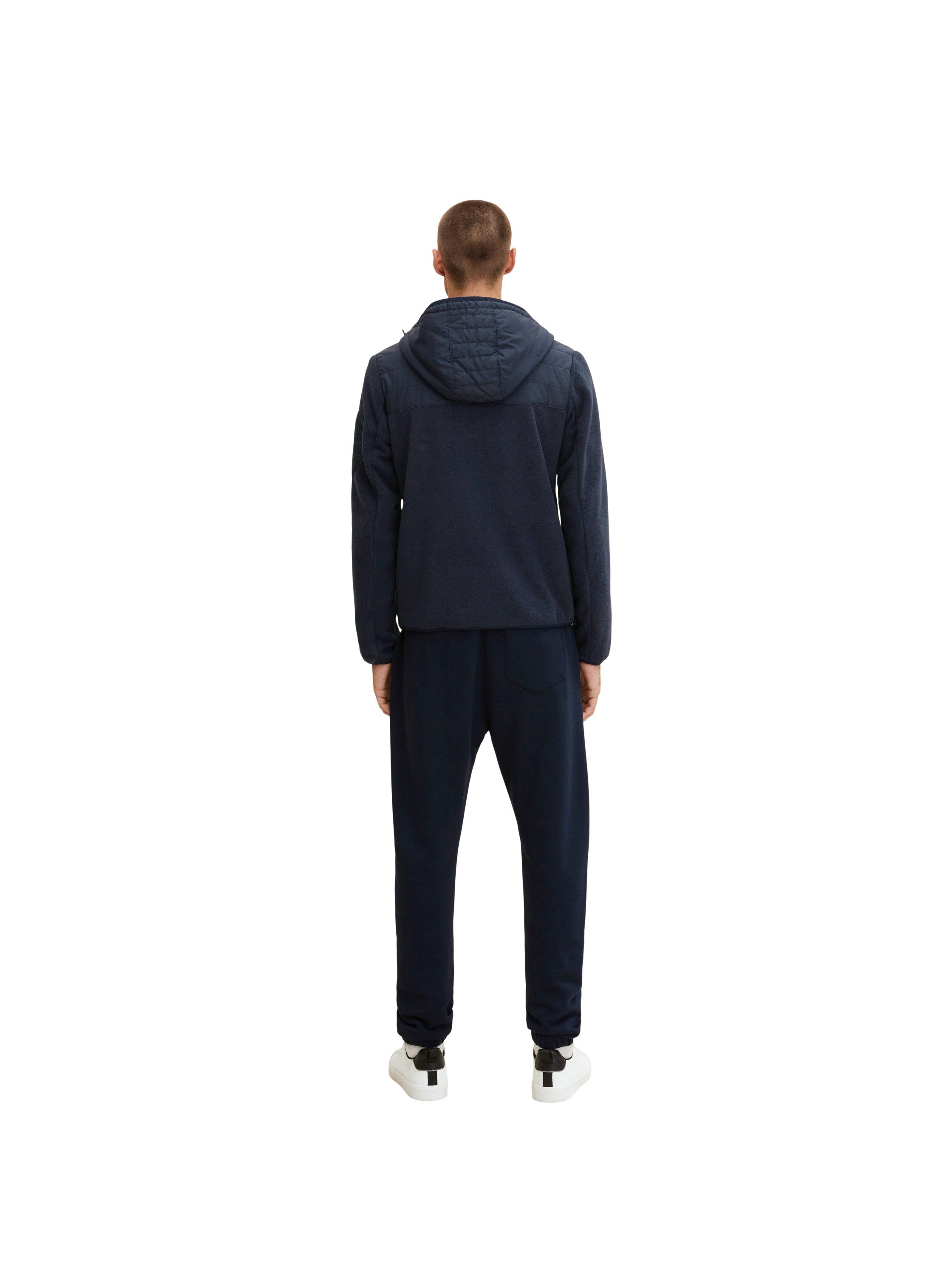 TOM TAILOR Anorak Regular Fit Hybridjacke mit Fleece-Einsatz