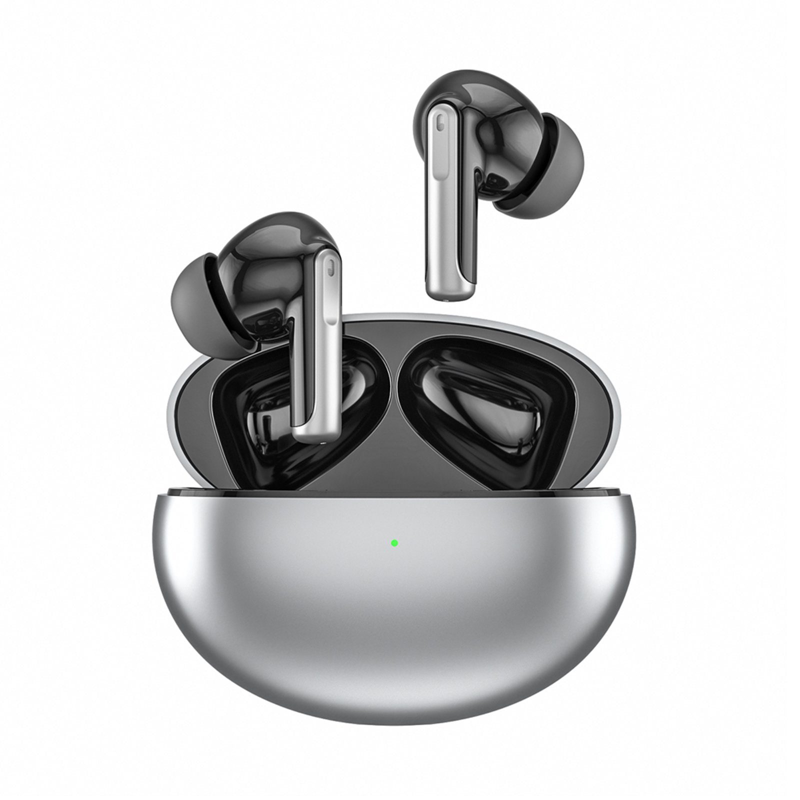 Yuede Kabellose Bluetooth Kopfhörer, In-Ear-Kopfhörer (Immersives HIFI-Stereo, Bluetooth 5.3, Earbuds mit 400mAh Ladehulle, Rauschunterdrückung, Kabelloses Laden) schwarz