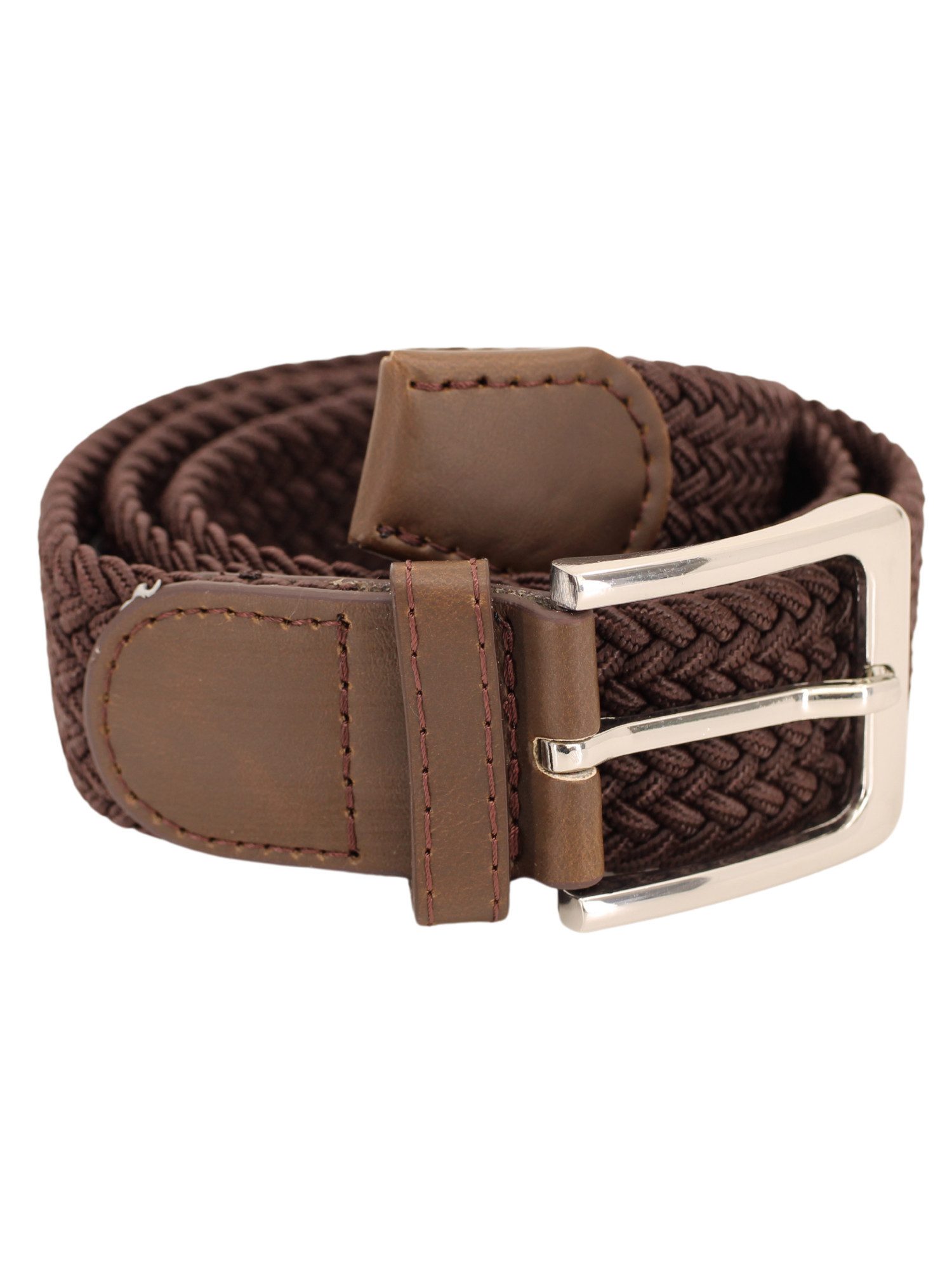Adel Accessoires Flechtgürtel Unisex Flechtgürtel – Elastisch, 3,5 cm breit, in 15 Farben Dehnbar, ohne Lochsystem, individuell verstellbar