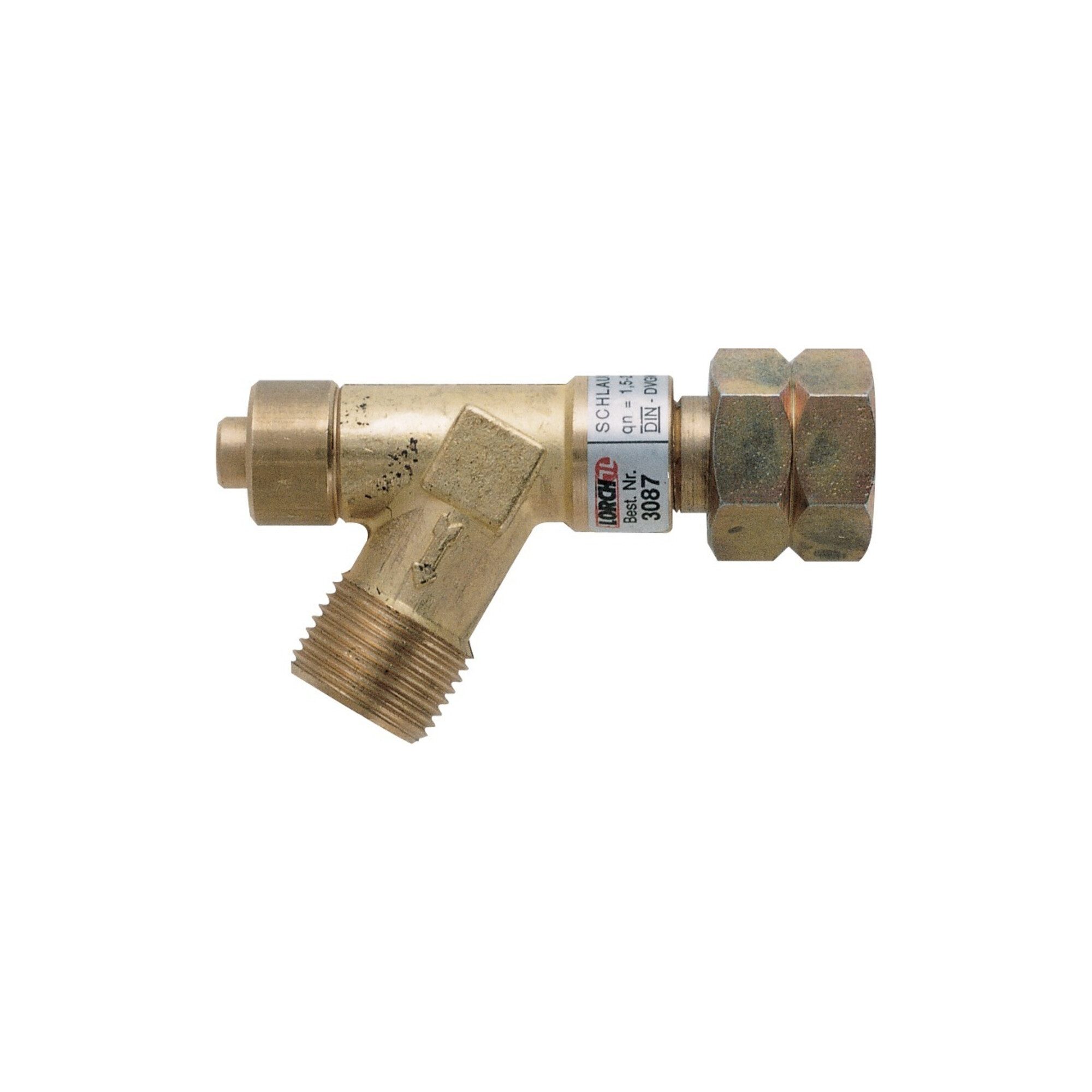 GCE Schlauchbruchsicherung Durchflussleistung max.3 kg/h 1,5bar KAYSER