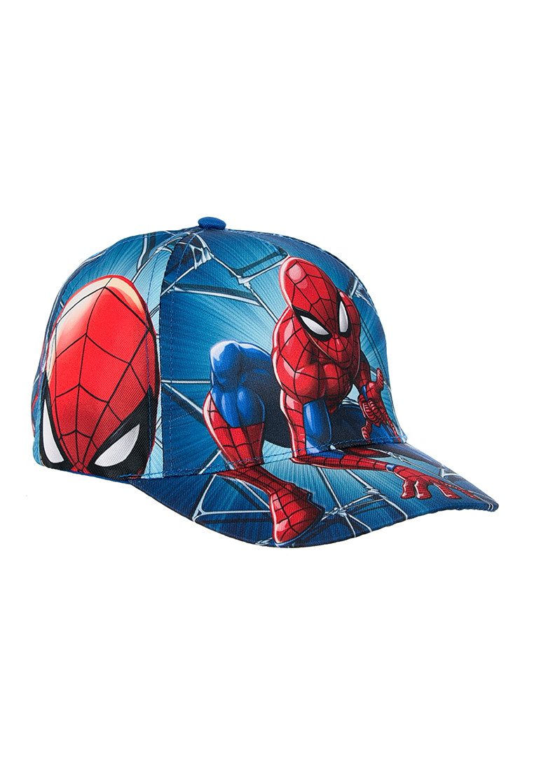 Spiderman Baseball Cap Marvel Kinder Basecap blau Größe 52 54