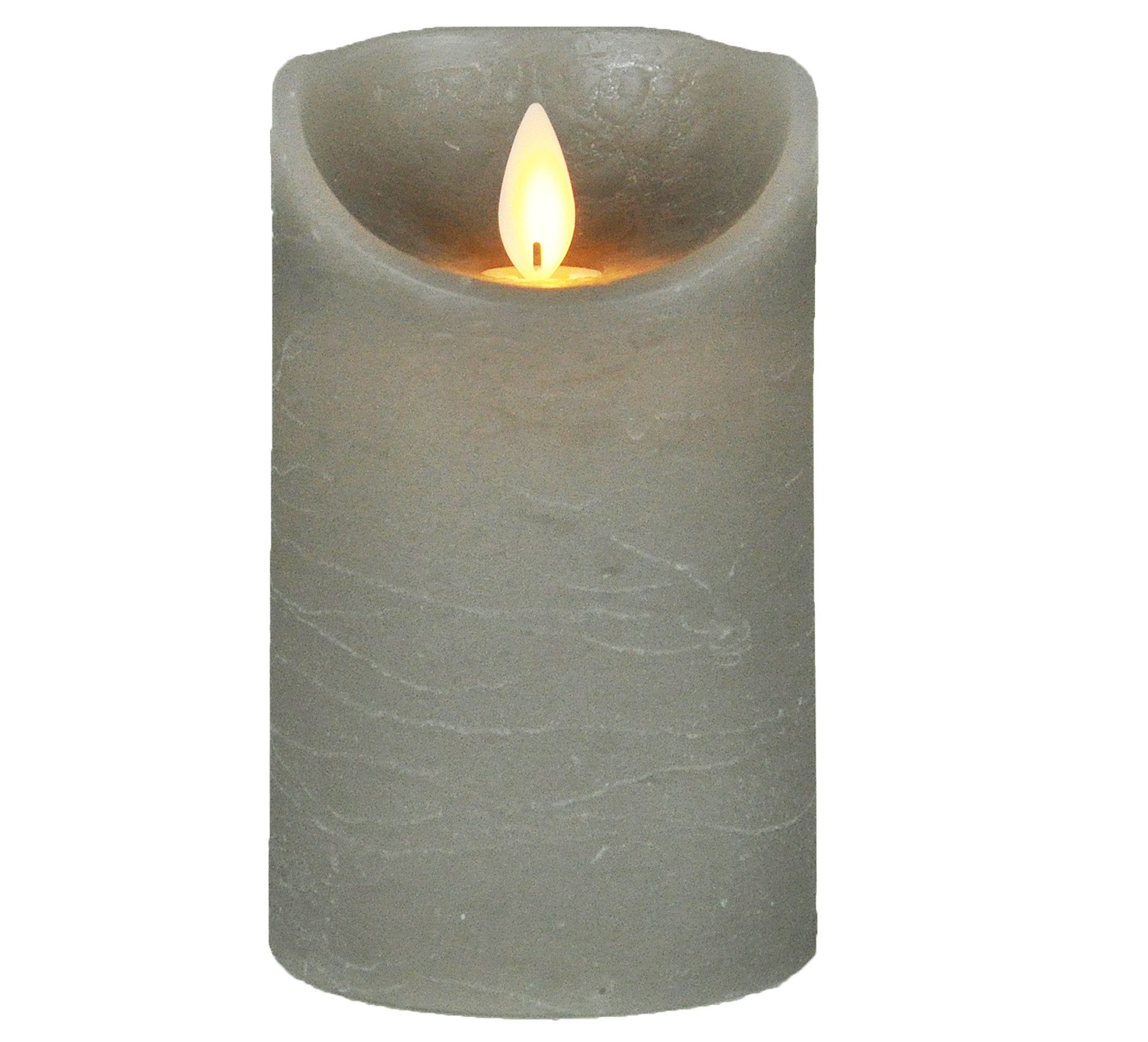 Coen Bakker Deco BV LED-Kerze LED Echtwachskerze Kerze 10 / 12,5 / 15 cm Timer Ø 7,5cm Wachskerze (1-tlg), große Farb- und Größenauswahl, Echtwachskerzen mit Timerfunktion