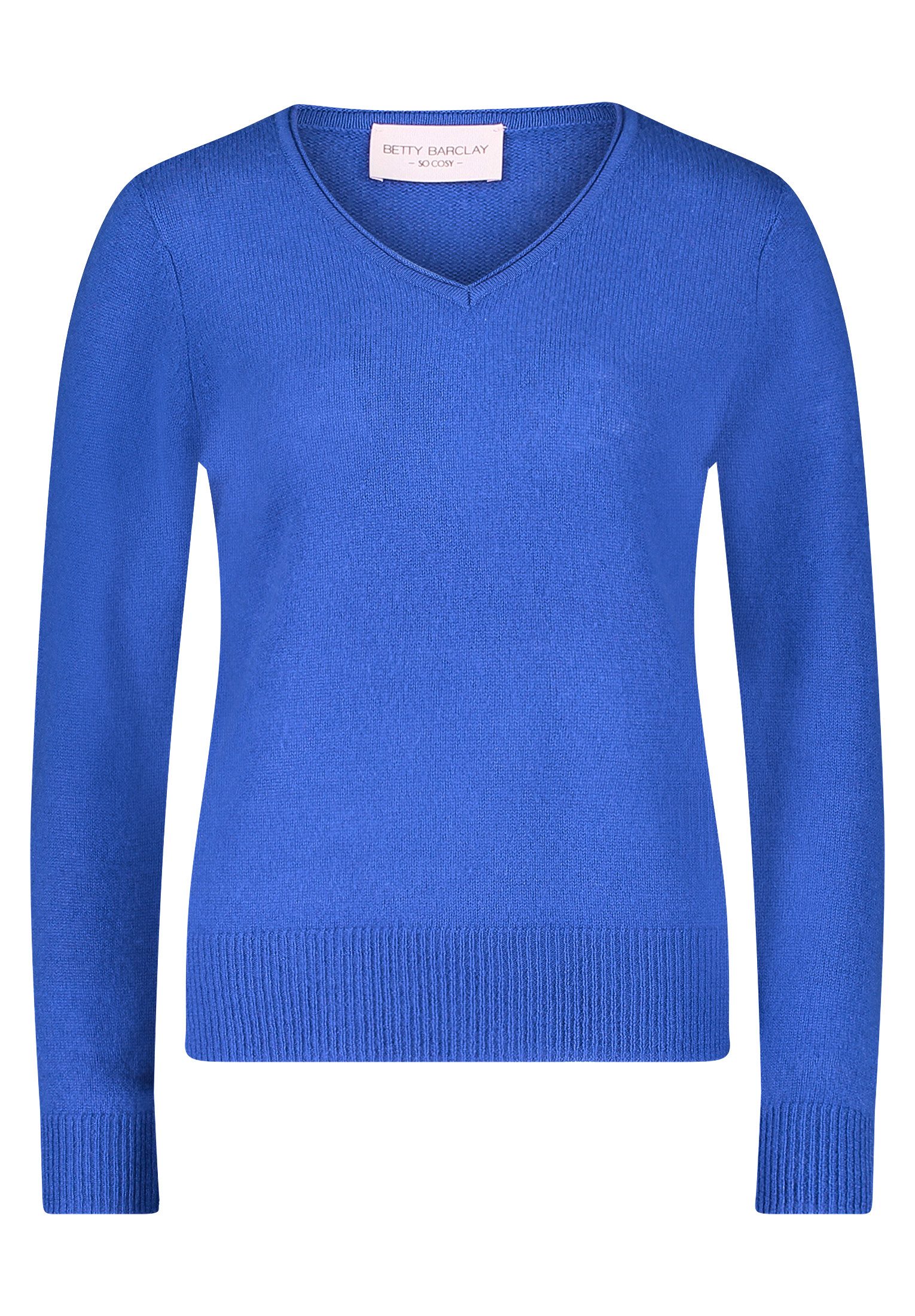 Betty Barclay Strickpullover Damen Kaschmir-Pullover mit V-Ausschnitt (1-tl günstig online kaufen
