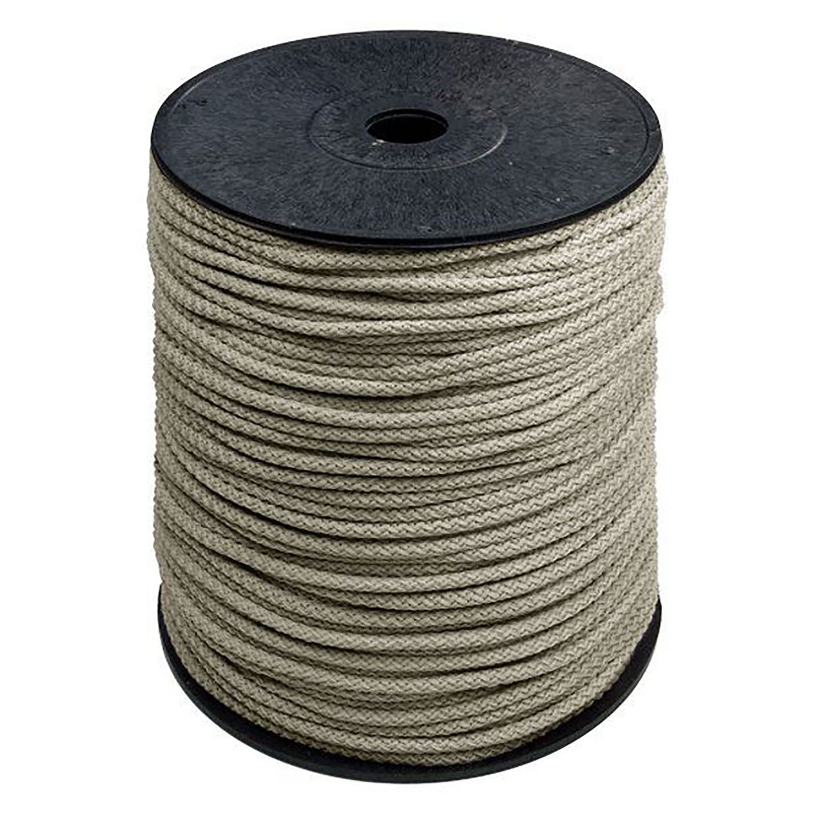 maDDma Seil 200m Polyester-Seil Ø 5,5mm, Farbwahl, steingrau