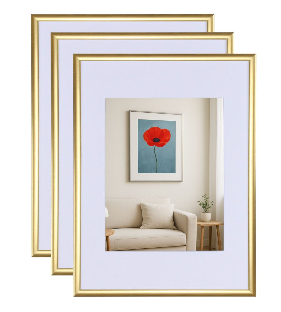 IDEAL TREND Bilderrahmen 3er 5er Set New Lifestyle Kunststoff Bilderrahmen günstig online kaufen