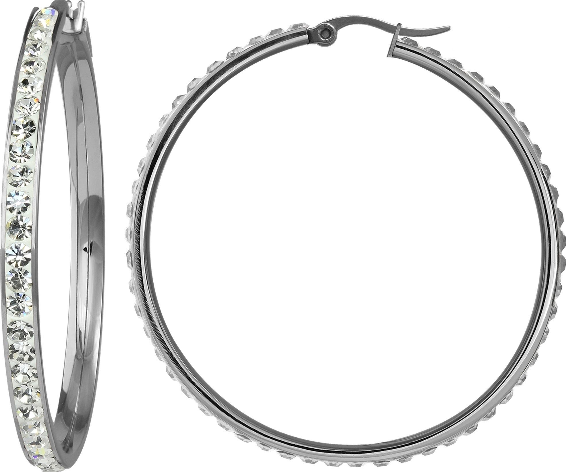 Amello Paar Creolen Amello Ohrringe Edelstahl günstig online kaufen